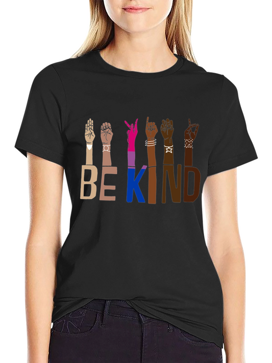 Be Kind T-Shirt - ASL Design