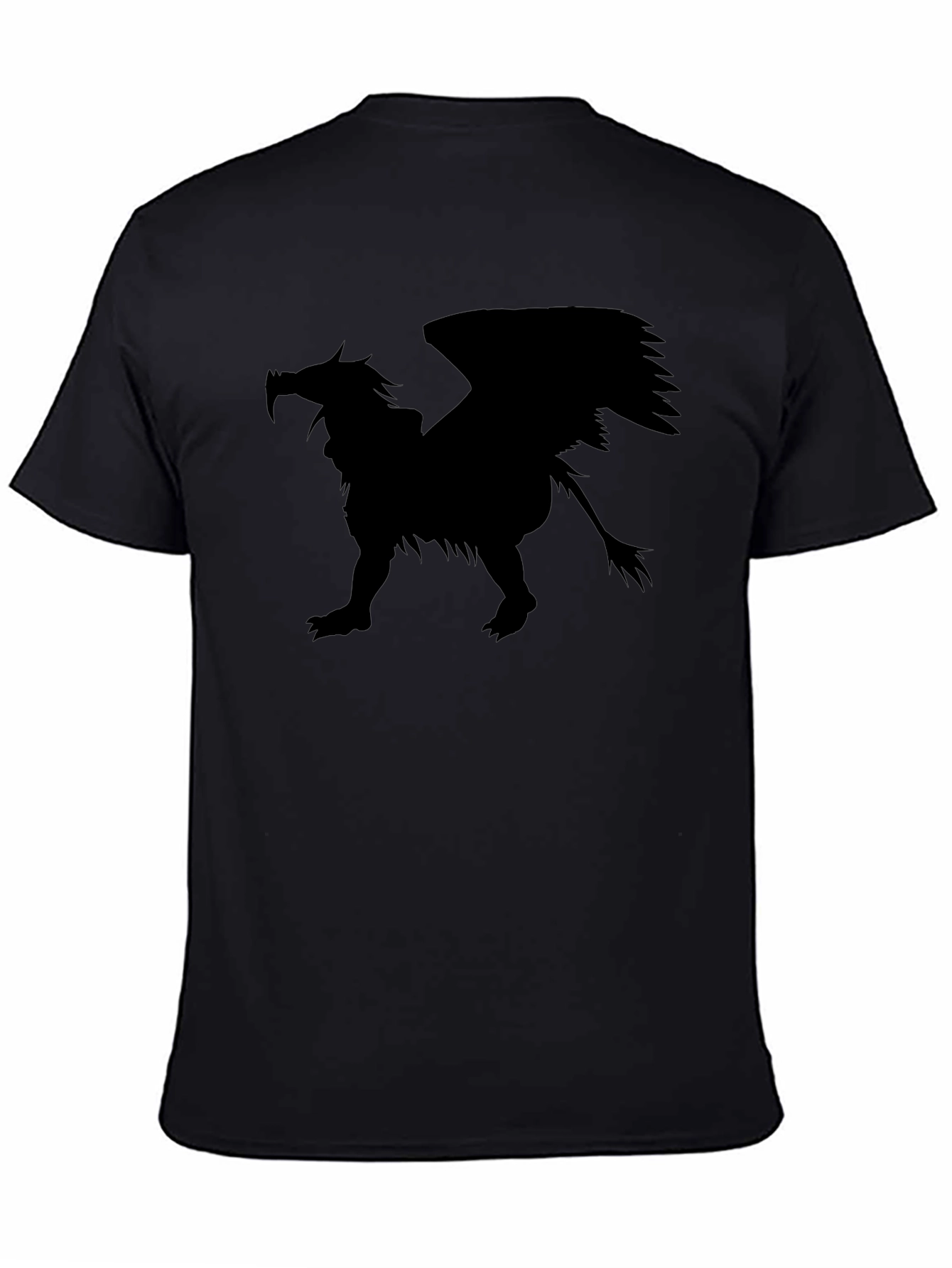 Griffin Silhouette T-Shirt - Black Graphic Tee
