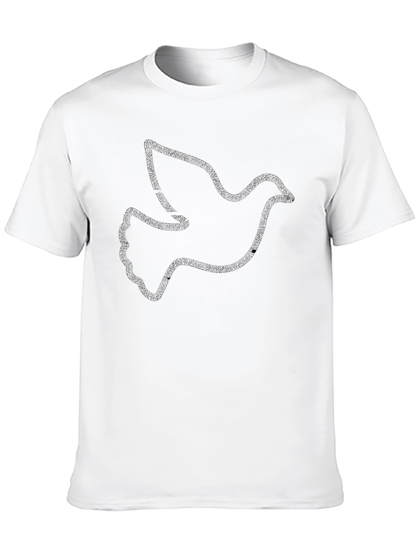 Black Dove Graphic Mens T-Shirt
