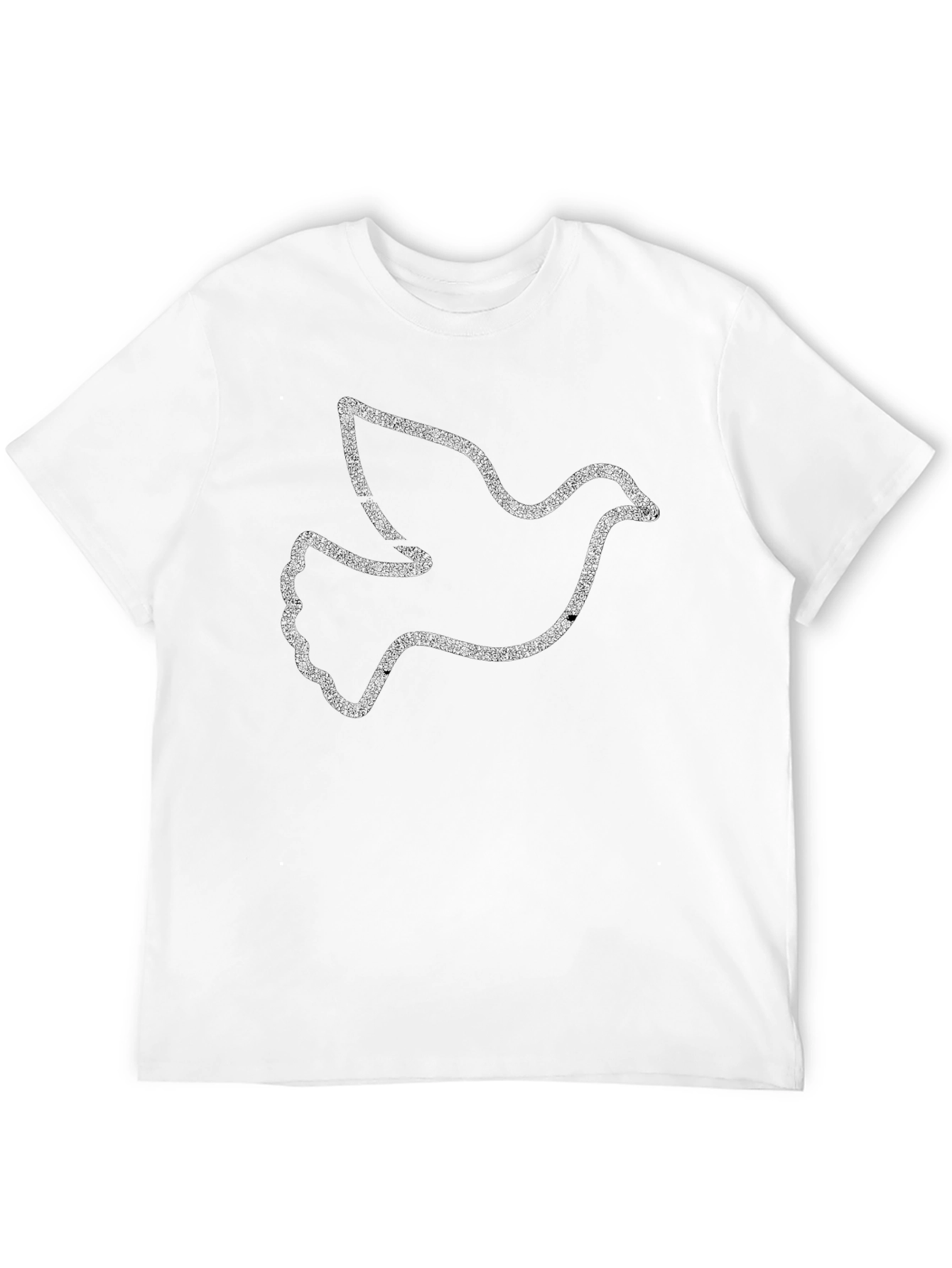 Black Dove Graphic Mens T-Shirt