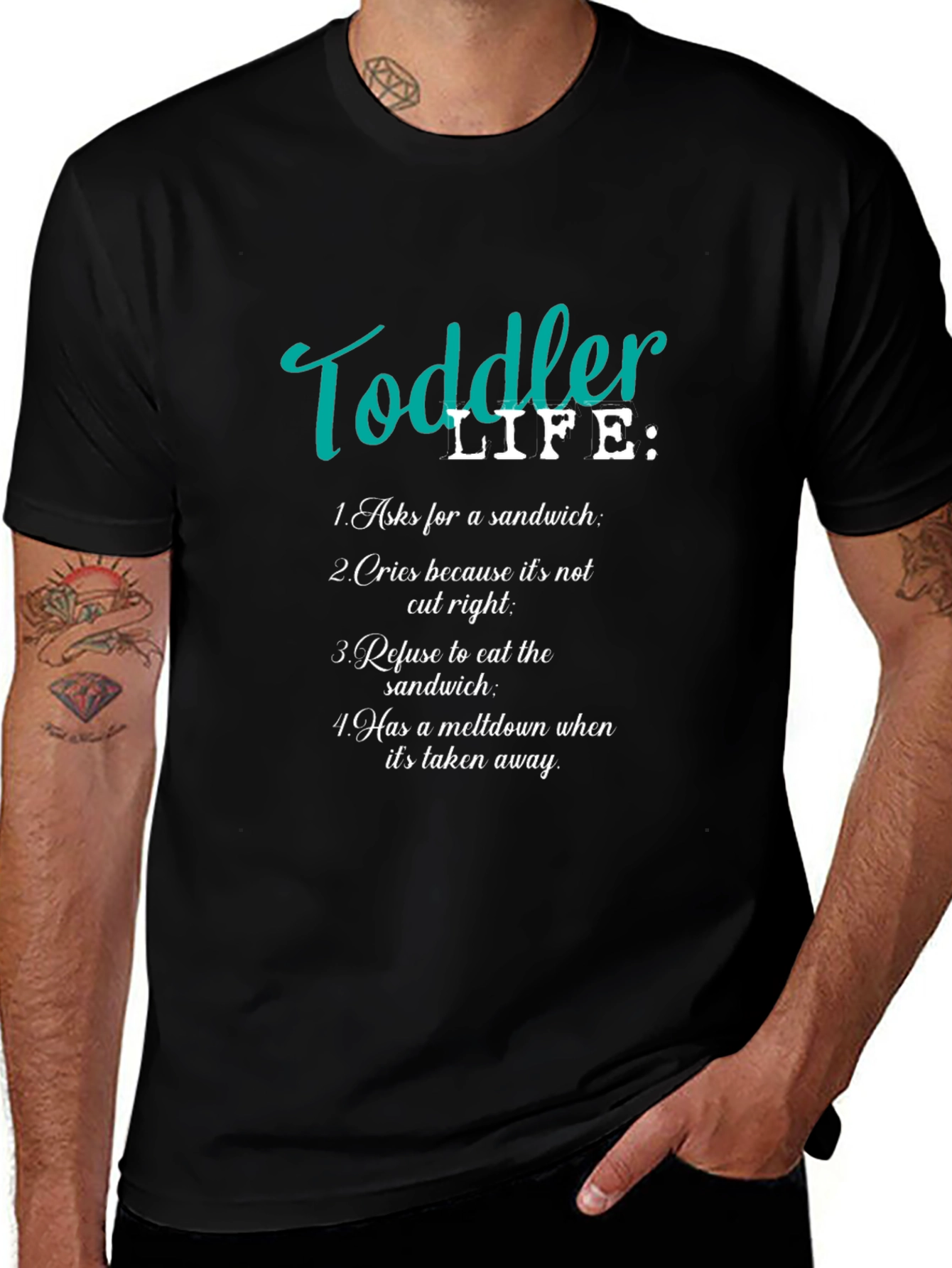 Toddler Life T-Shirt - Humorous Parent Tee