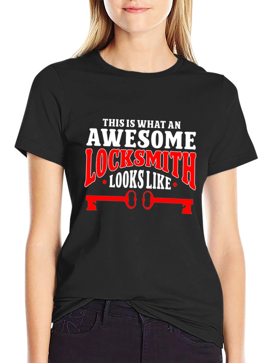 Awesome Locksmith T-Shirt: Unique Gift