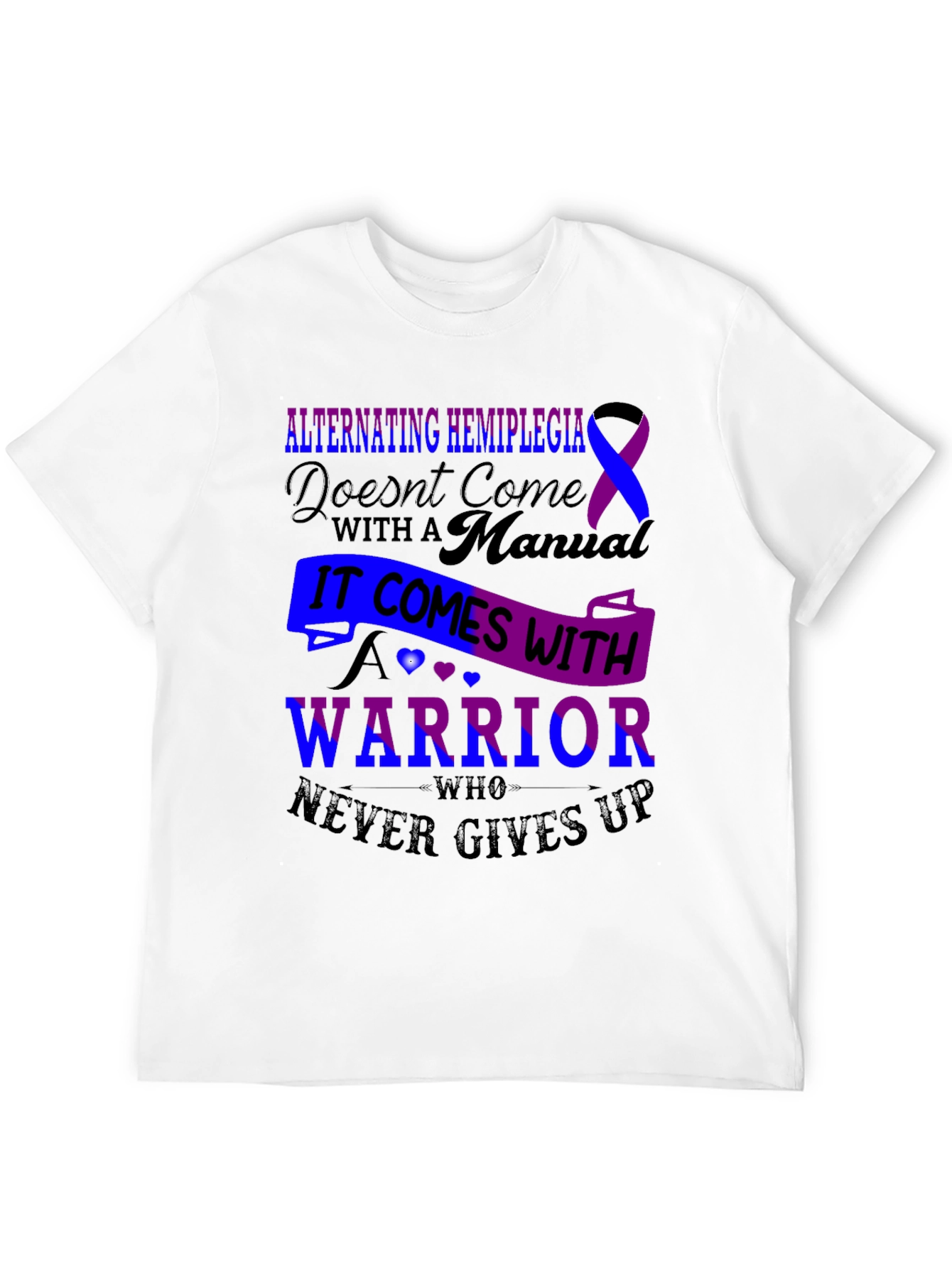 Alternating Hemiplegia Warrior Graphic Tee