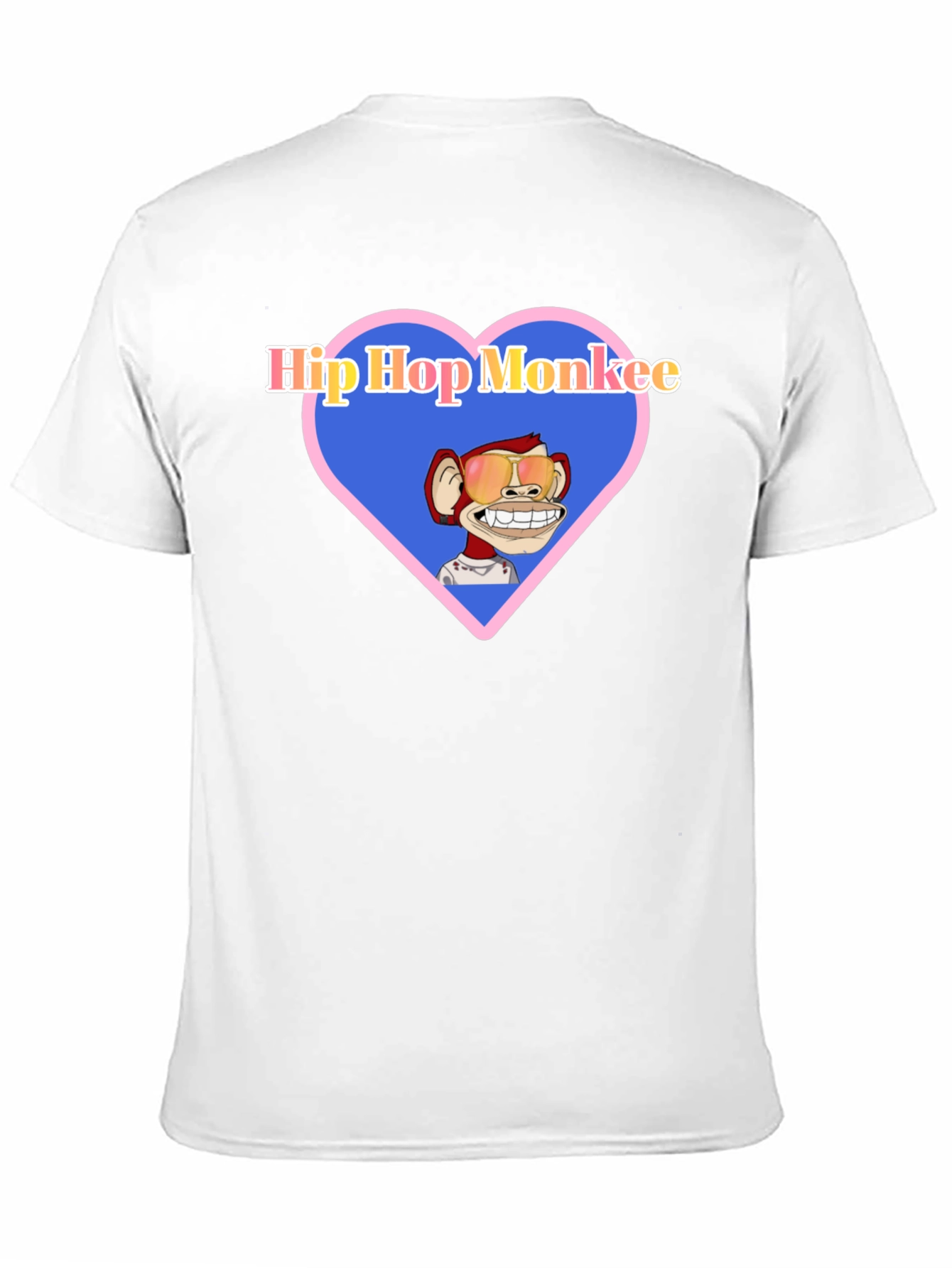 Hip Hop Monkey Graphic T-Shirt
