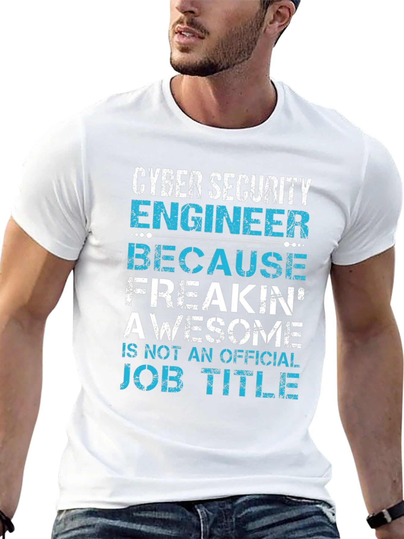 Cyber Security Engineer T-Shirt - Awesome Job Title