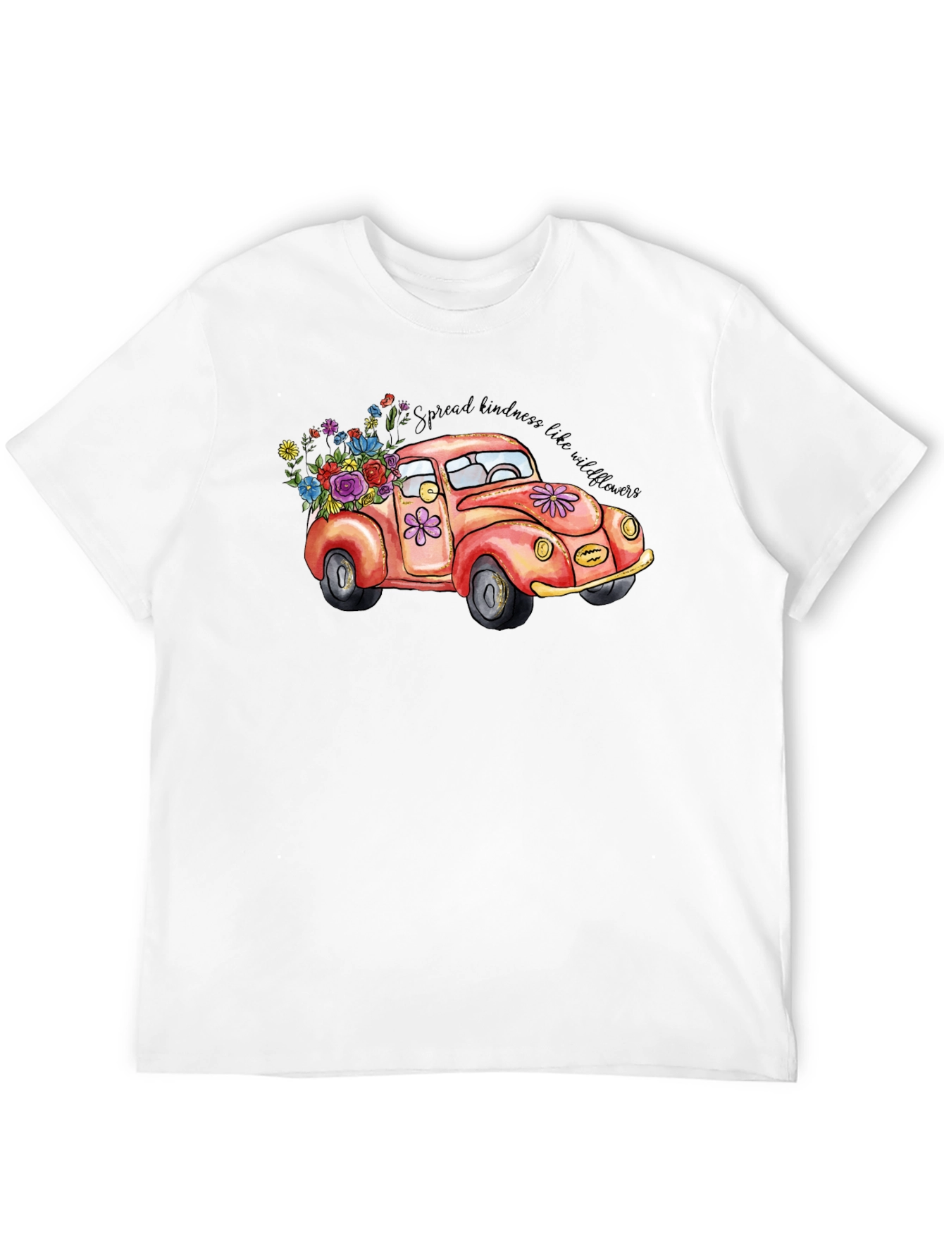 Kindness Car Graphic Tee - Black