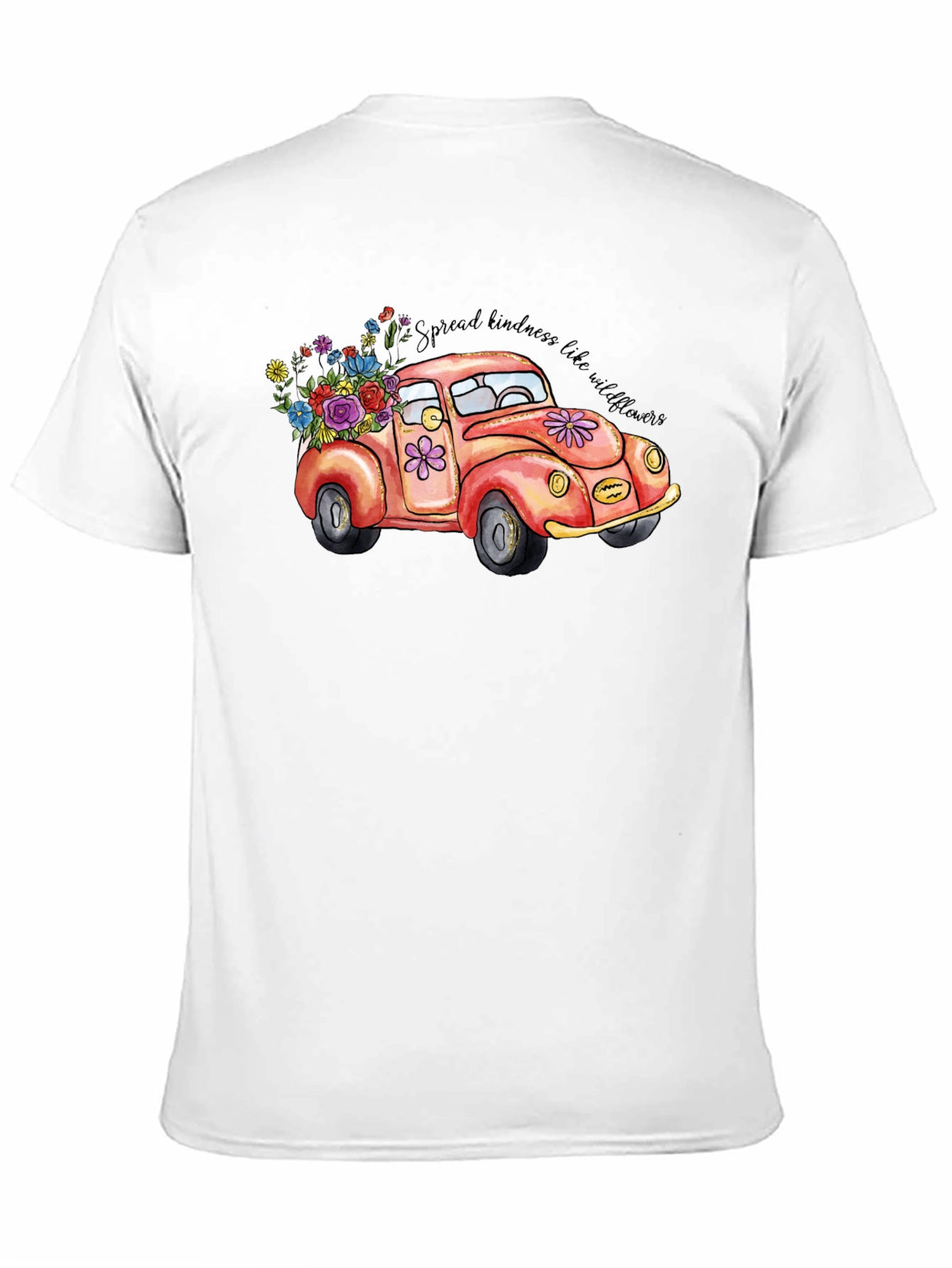 Kindness Car Graphic Tee - Black