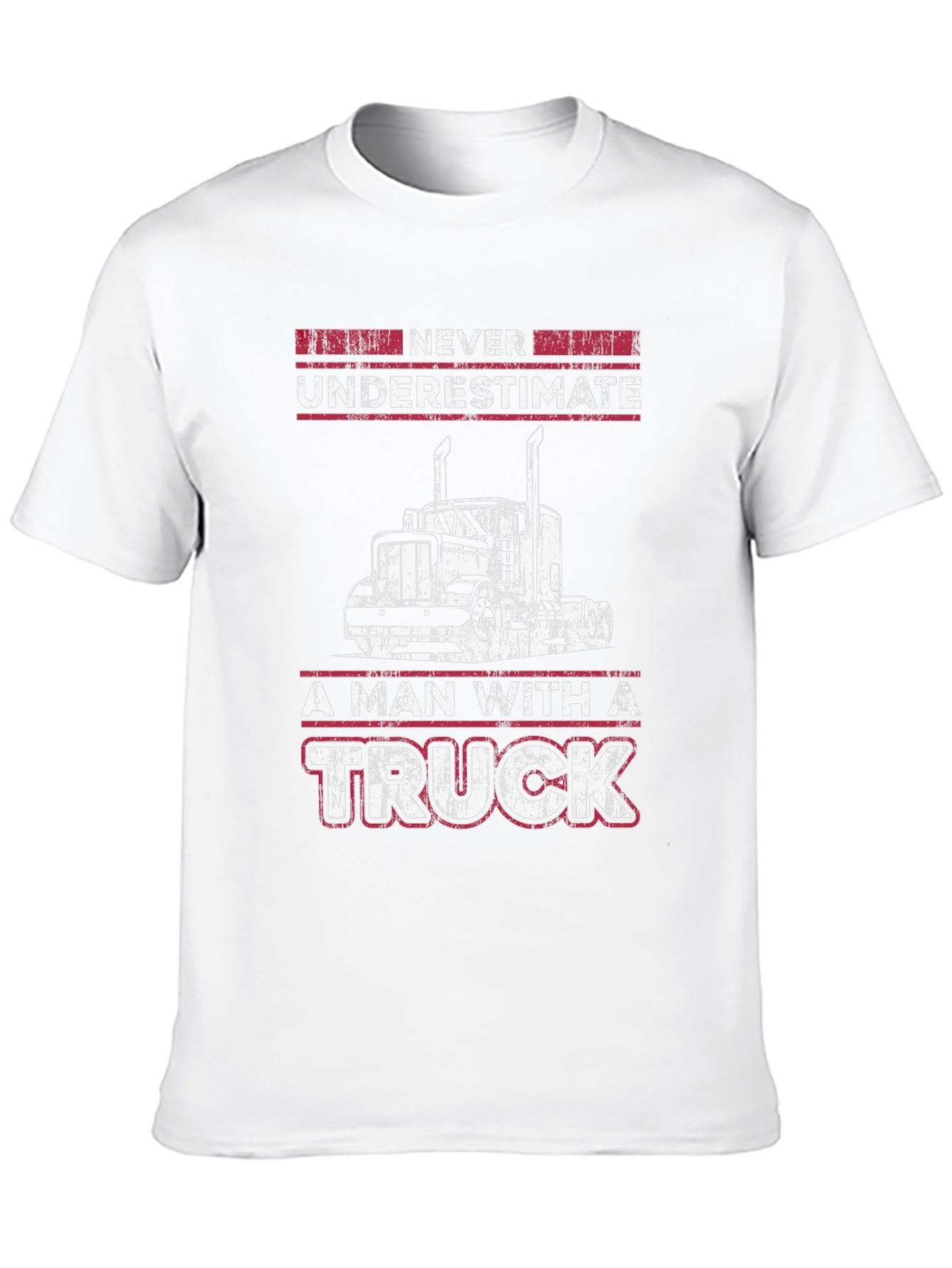 Never Underestimate Trucker T-Shirt