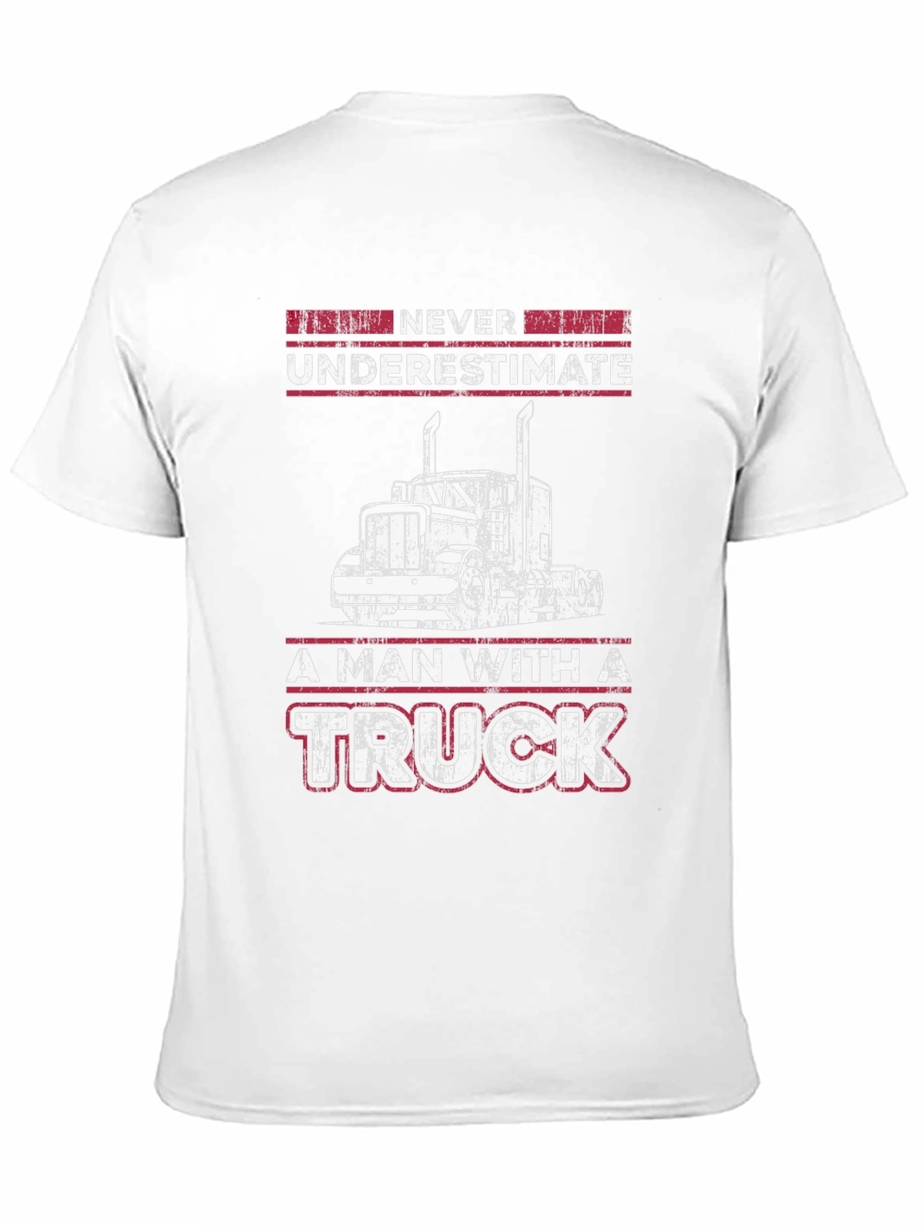 Never Underestimate Trucker T-Shirt