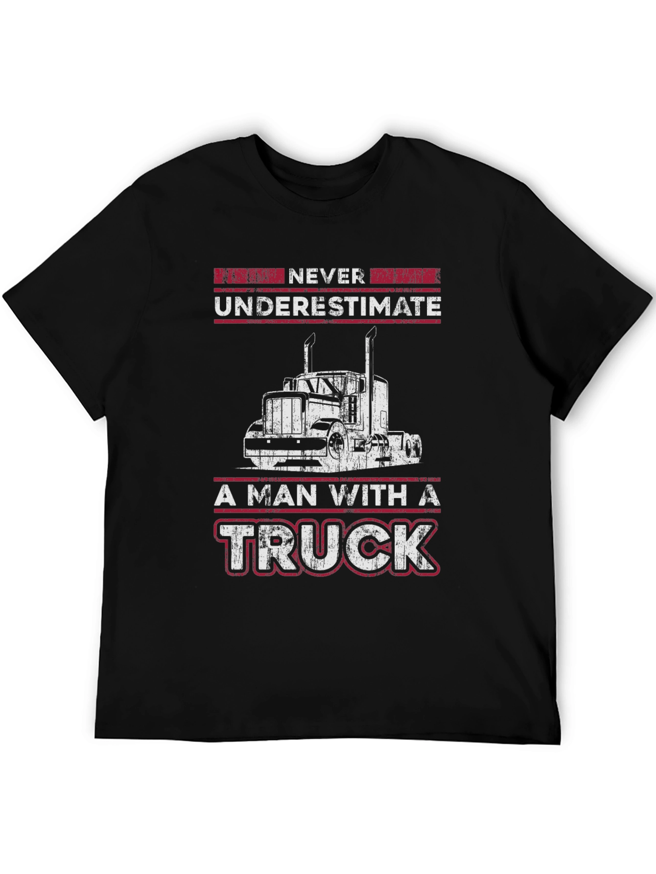 Never Underestimate Trucker T-Shirt