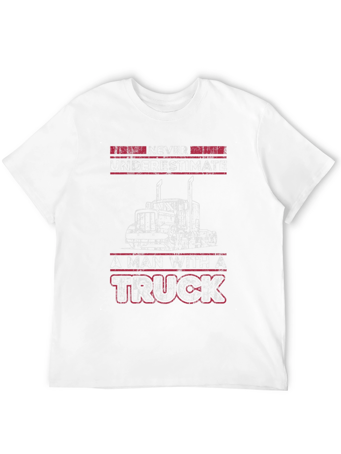 Never Underestimate Trucker T-Shirt