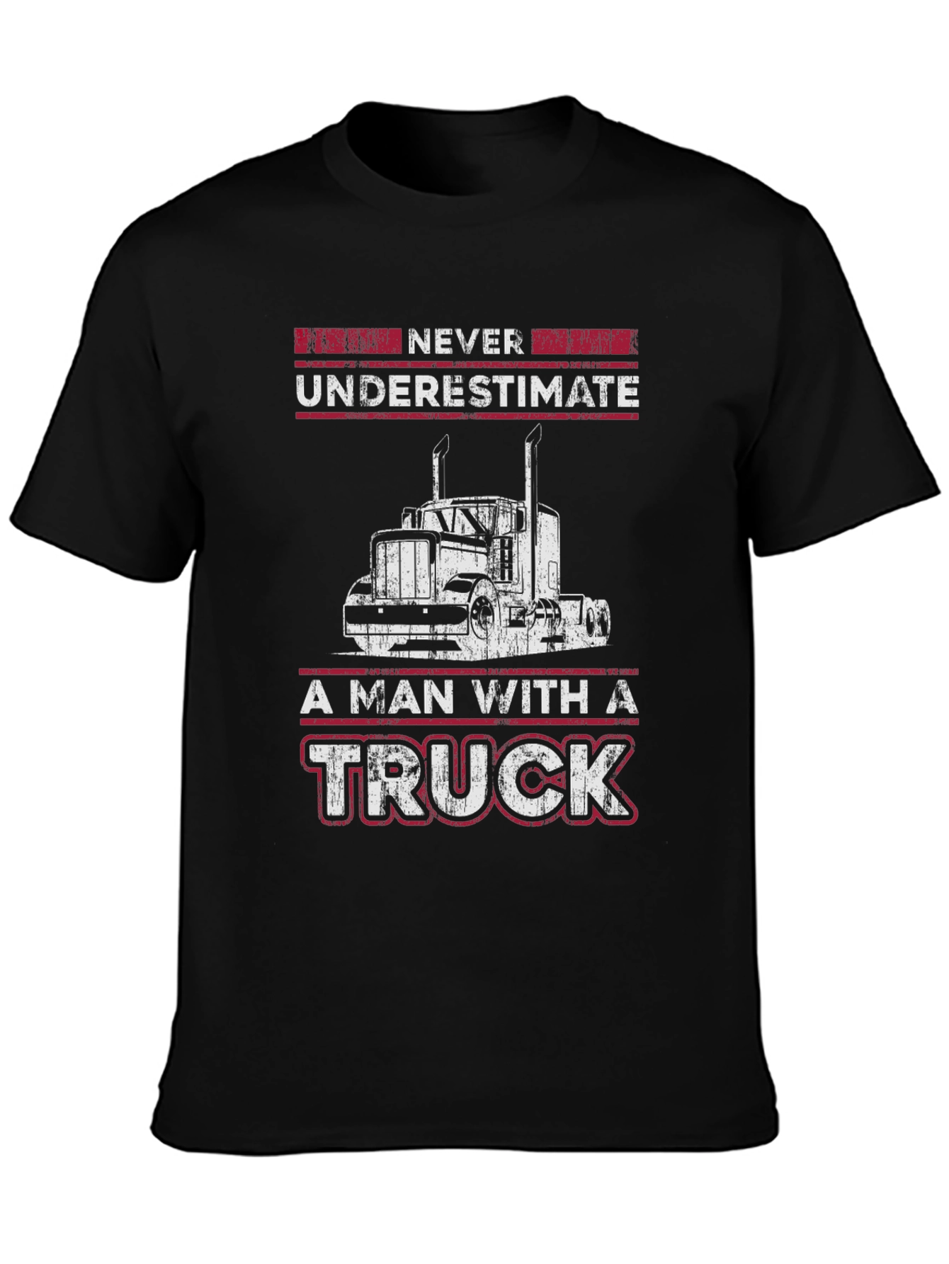 Never Underestimate Trucker T-Shirt