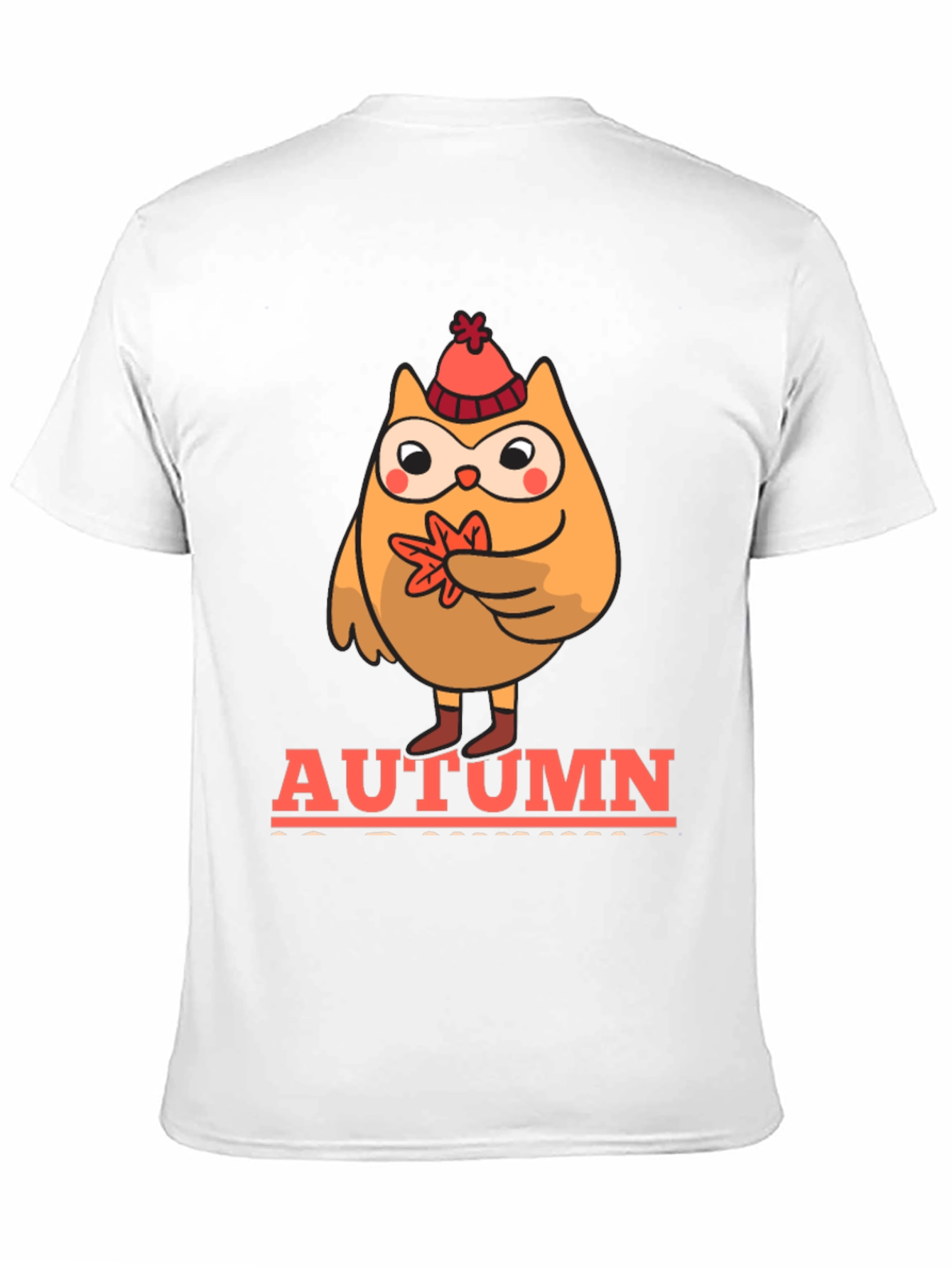Autumn Owl T-Shirt - Fall Vibes