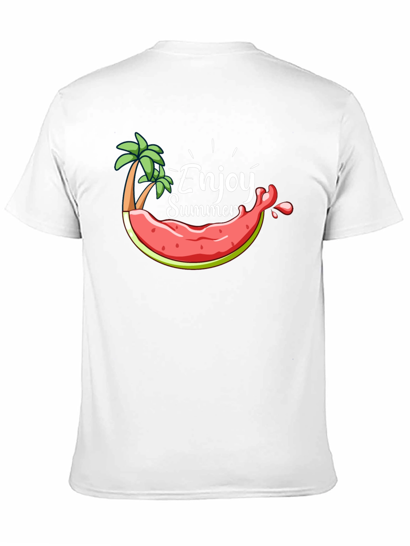 Enjoy Summer Graphic Tee - Black