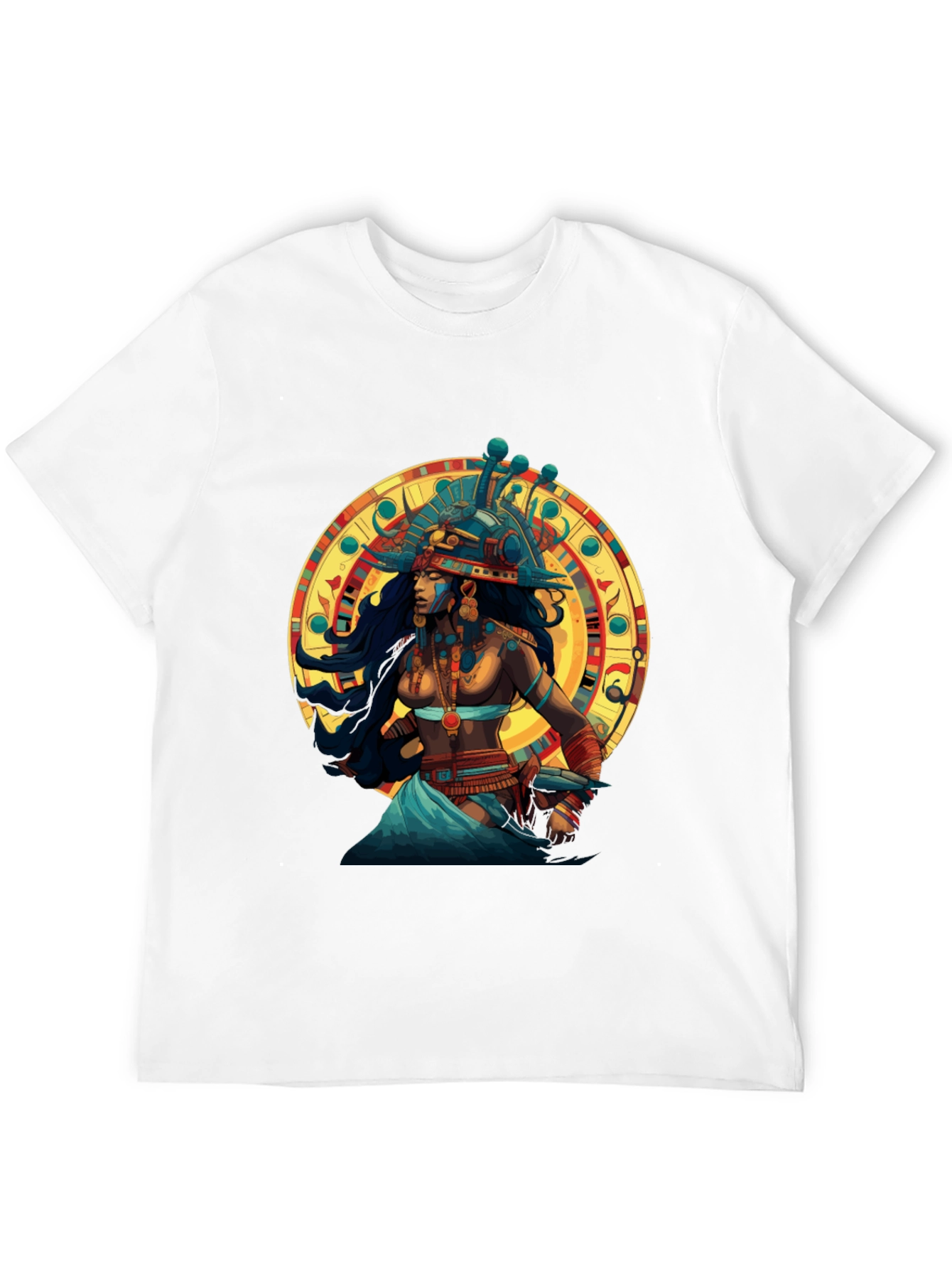 Egyptian Queen Graphic Black T-Shirt