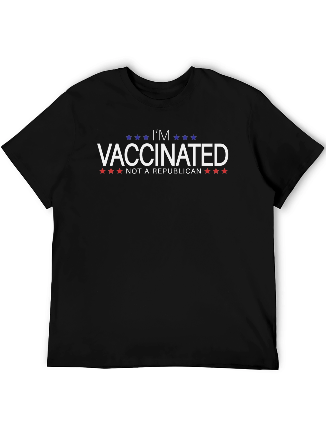 Im Vaccinated Not a Republican Graphic Tee