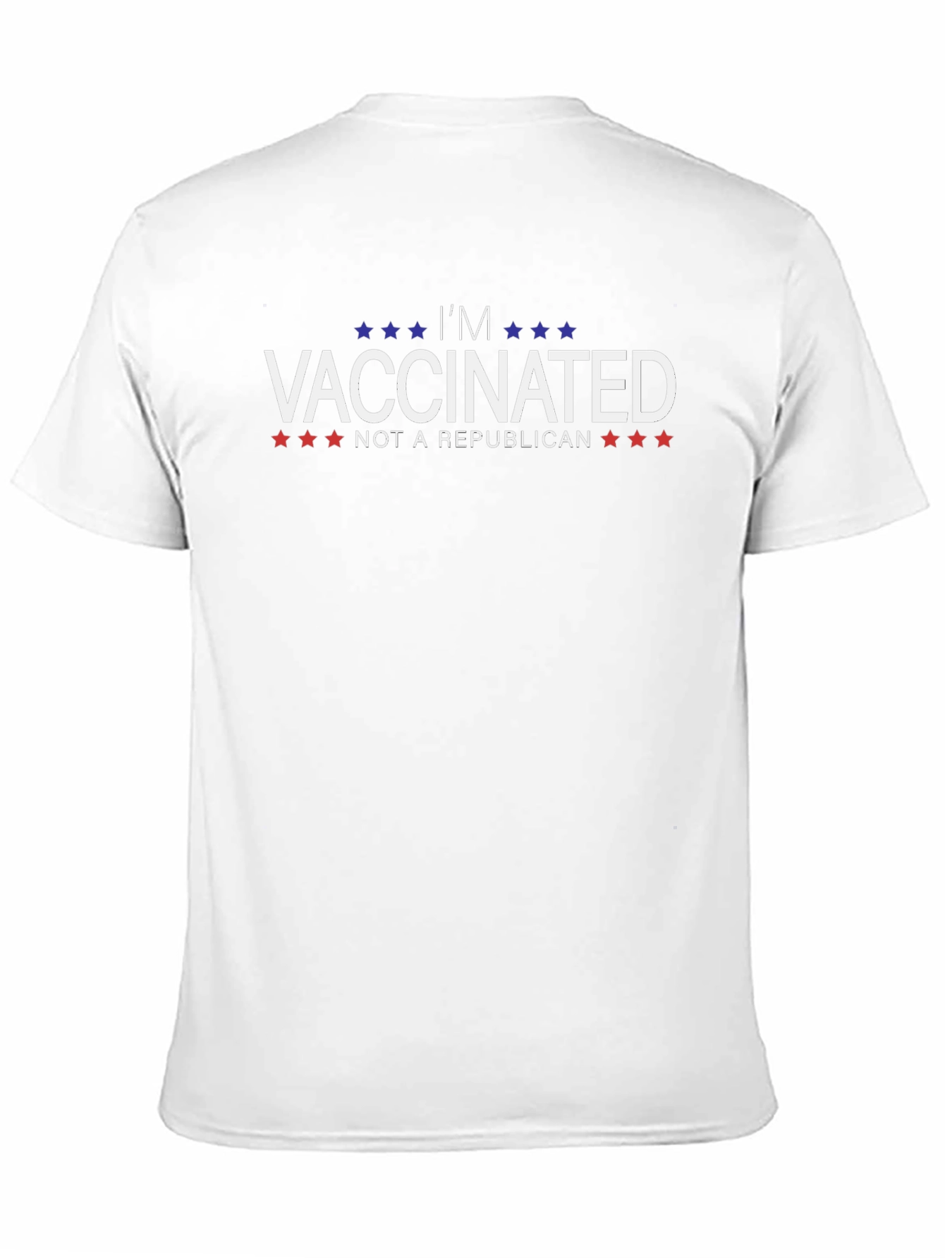 Im Vaccinated Not a Republican Graphic Tee