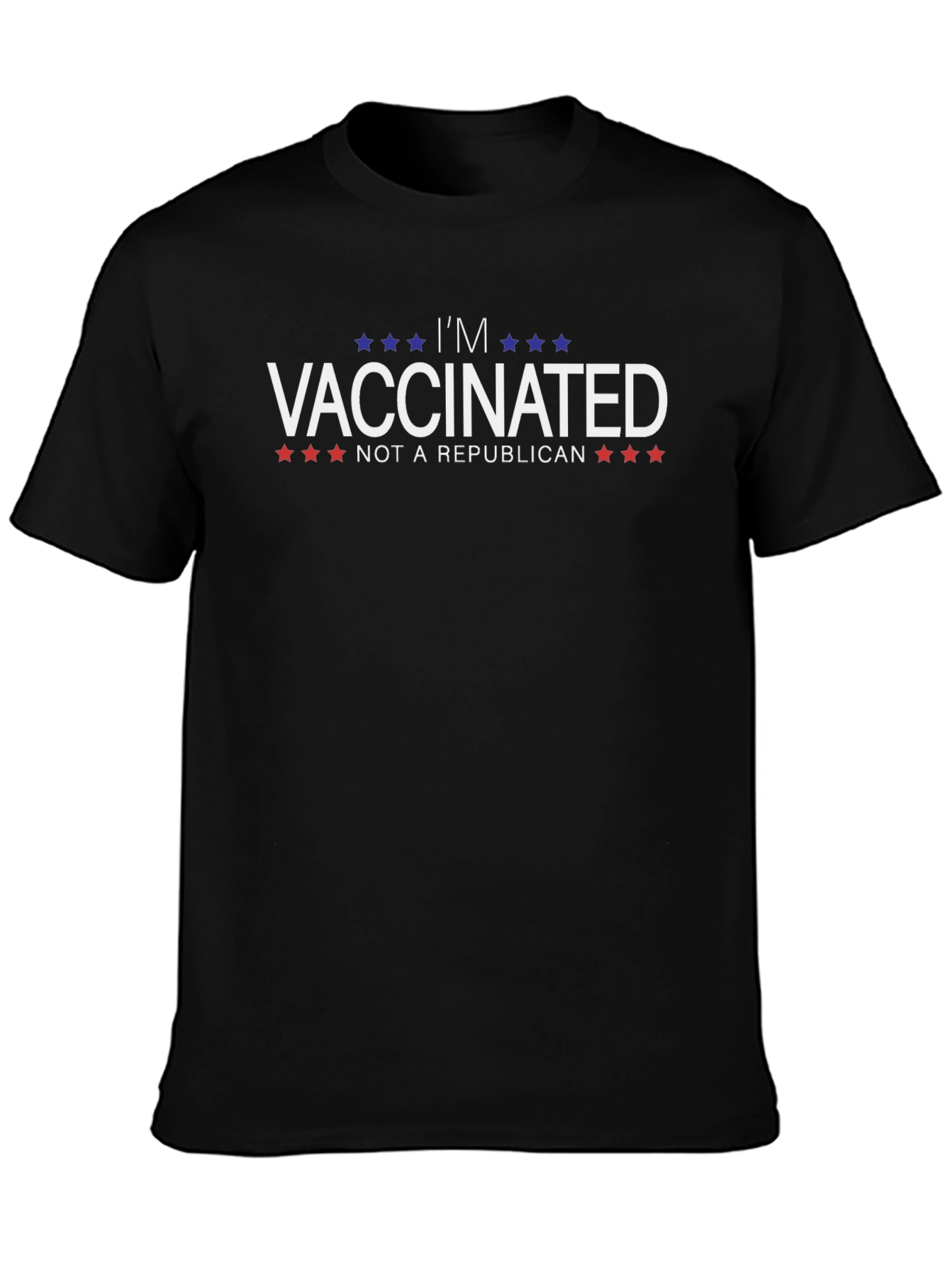 Im Vaccinated Not a Republican Graphic Tee