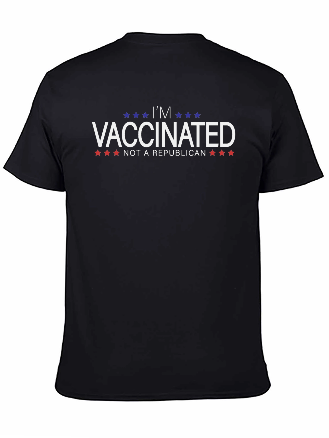 Im Vaccinated Not a Republican Graphic Tee
