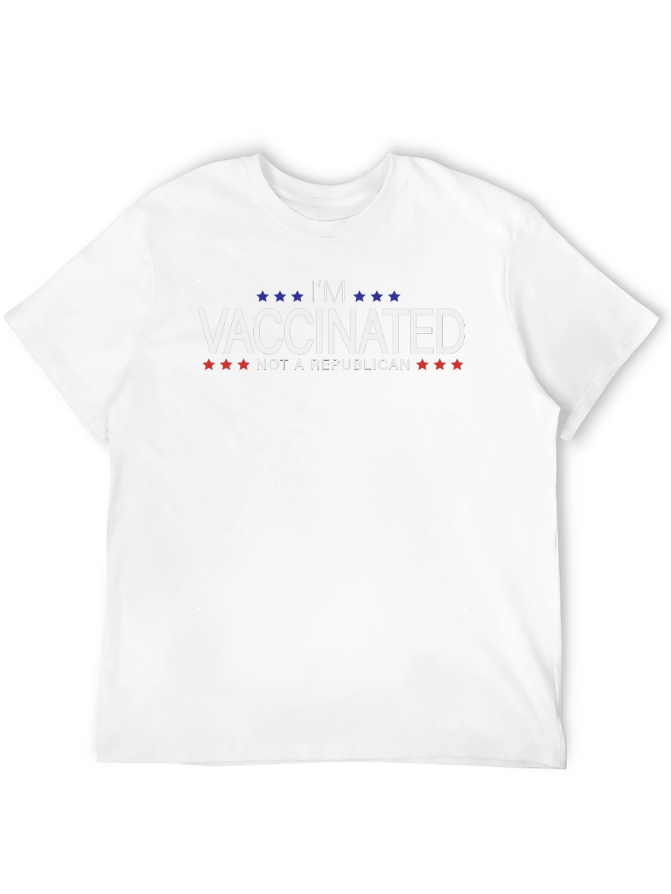 Im Vaccinated Not a Republican Graphic Tee