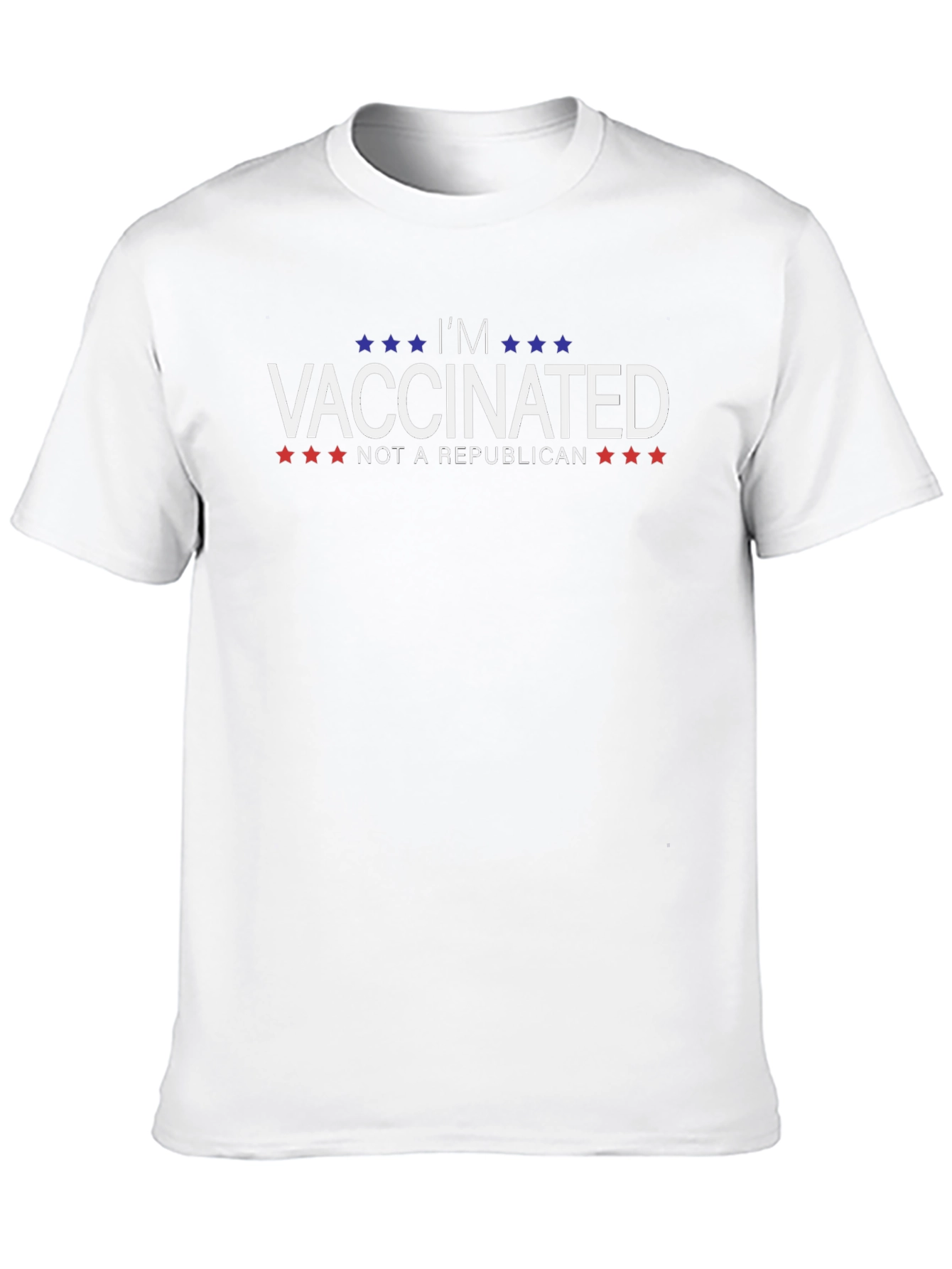 Im Vaccinated Not a Republican Graphic Tee