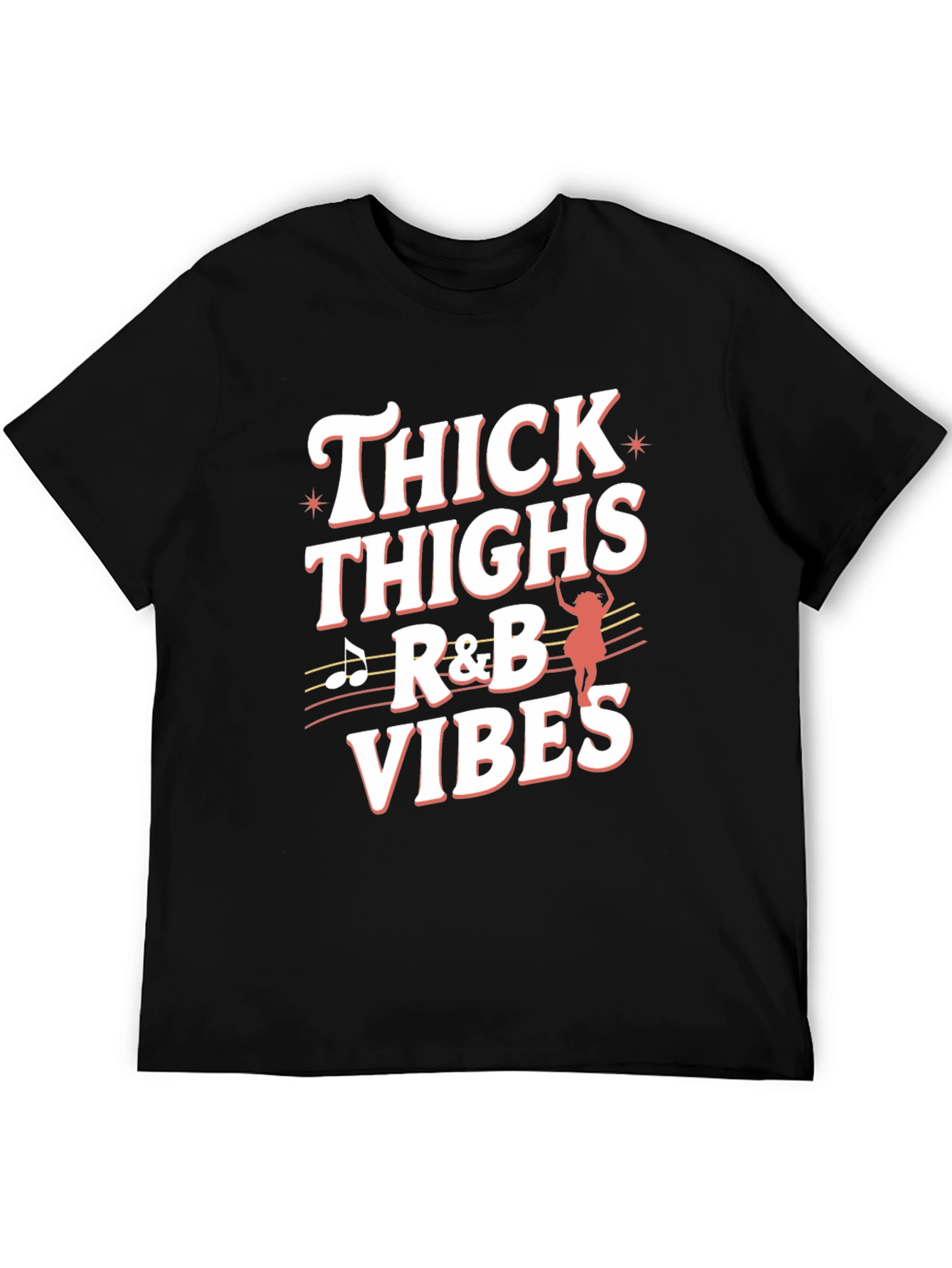 Thick Thighs R&B Vibes Graphic Tee