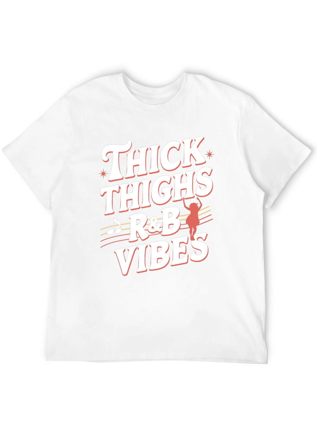 Thick Thighs R&B Vibes Graphic Tee