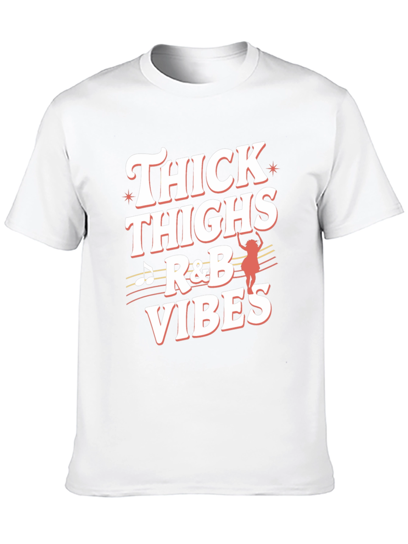 Thick Thighs R&B Vibes Graphic Tee