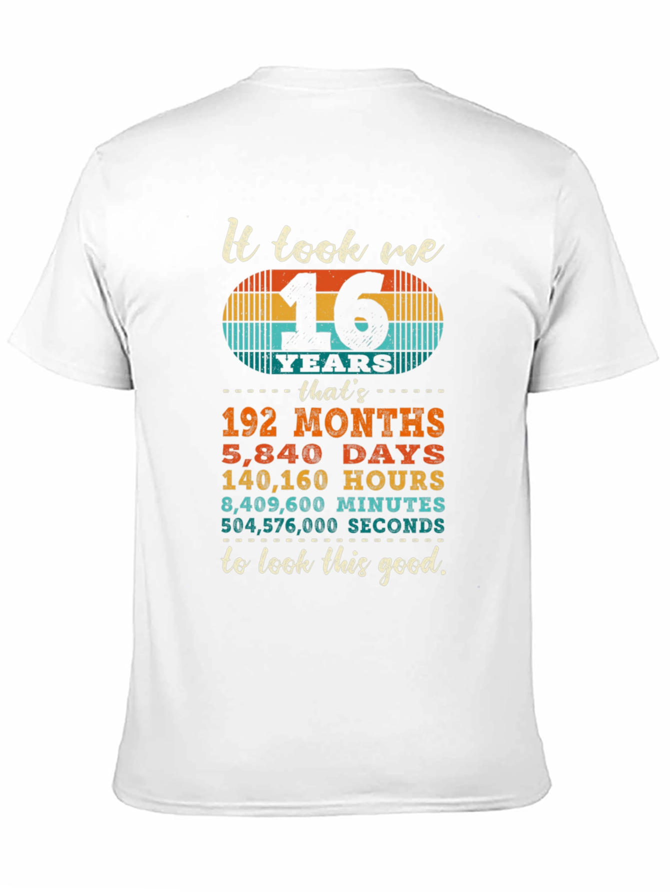 It Took Me 16 Years T-Shirt