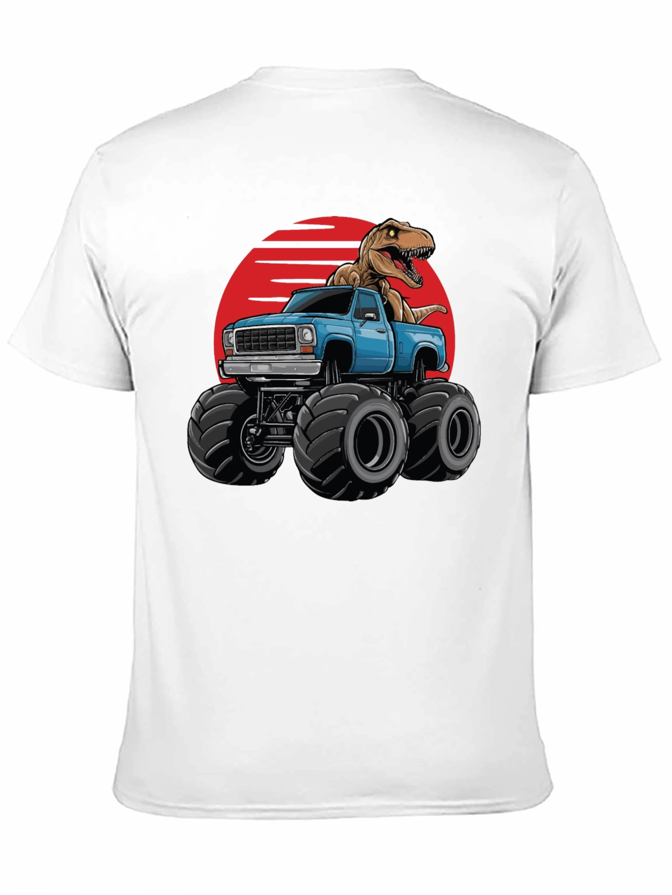 Dino Truck T-Shirt: Rawr-some Ride!