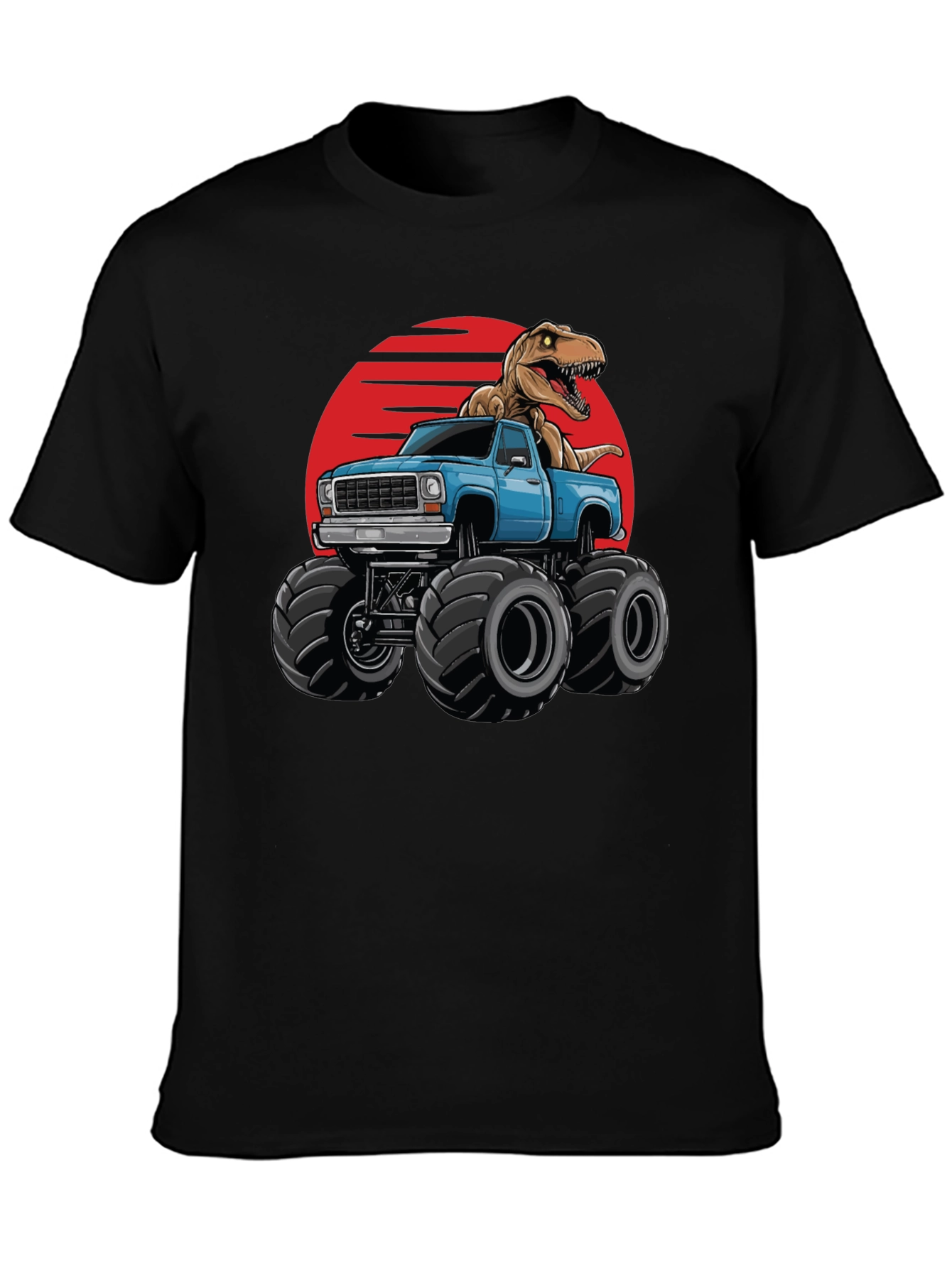 Dino Truck T-Shirt: Rawr-some Ride!