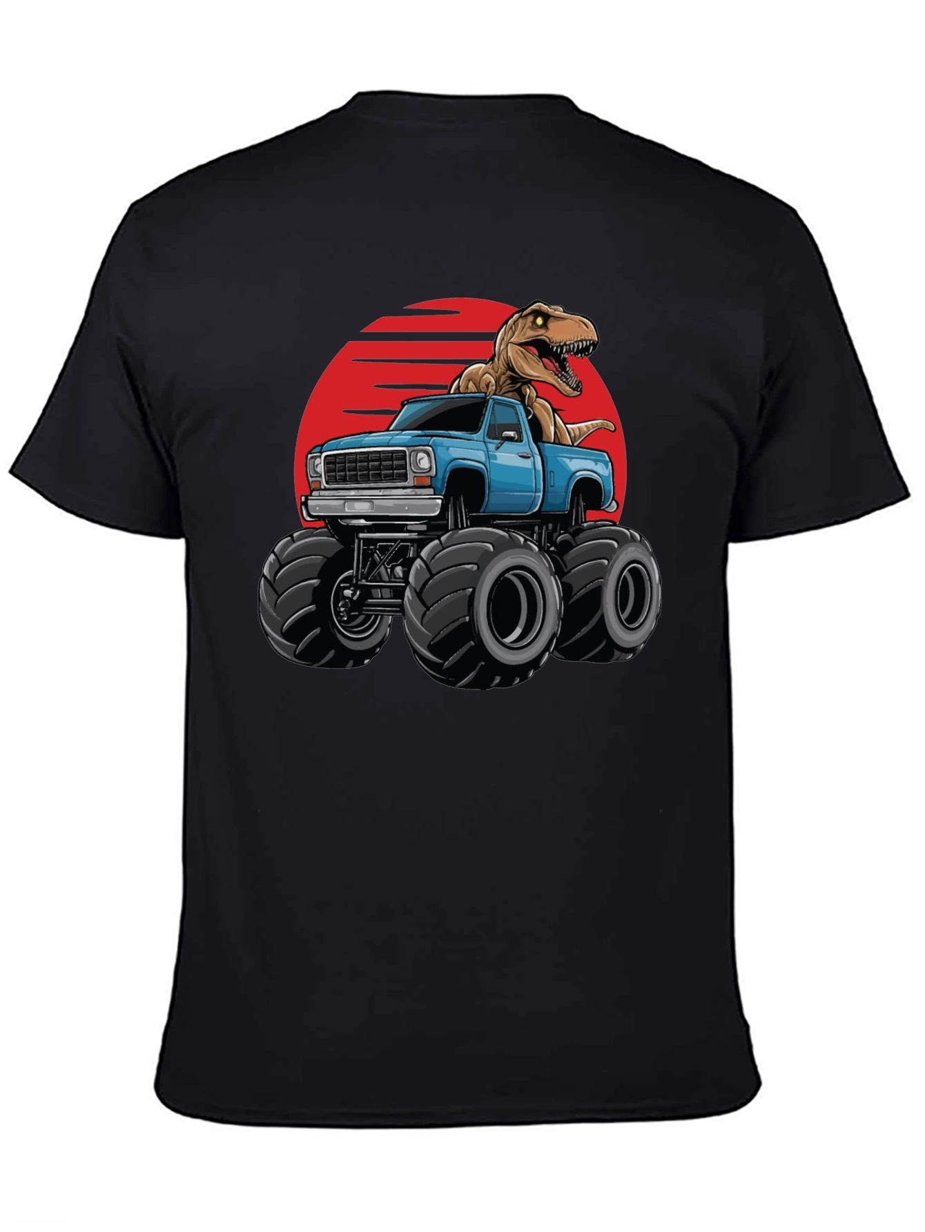 Dino Truck T-Shirt: Rawr-some Ride!