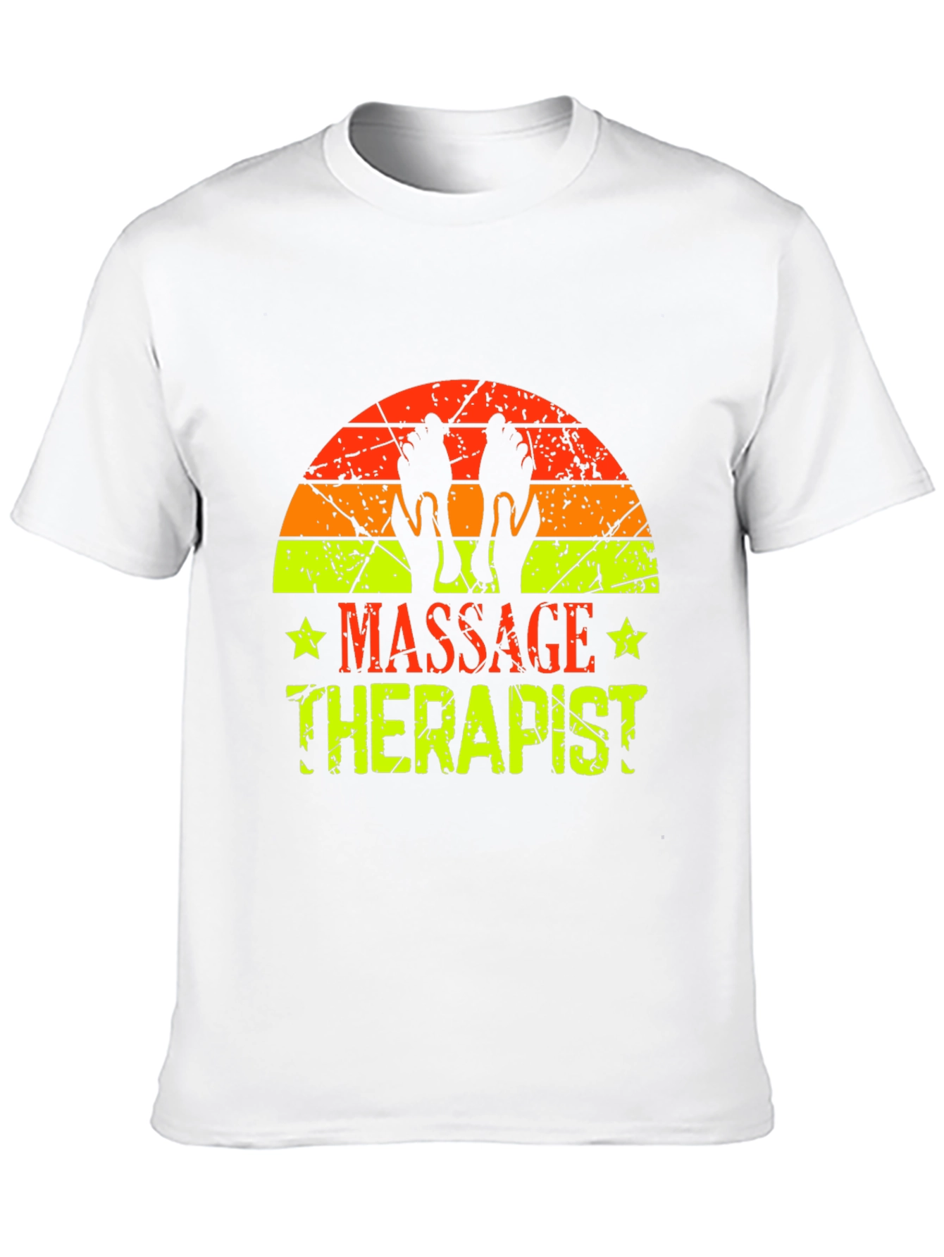 Massage Therapist Retro T-Shirt