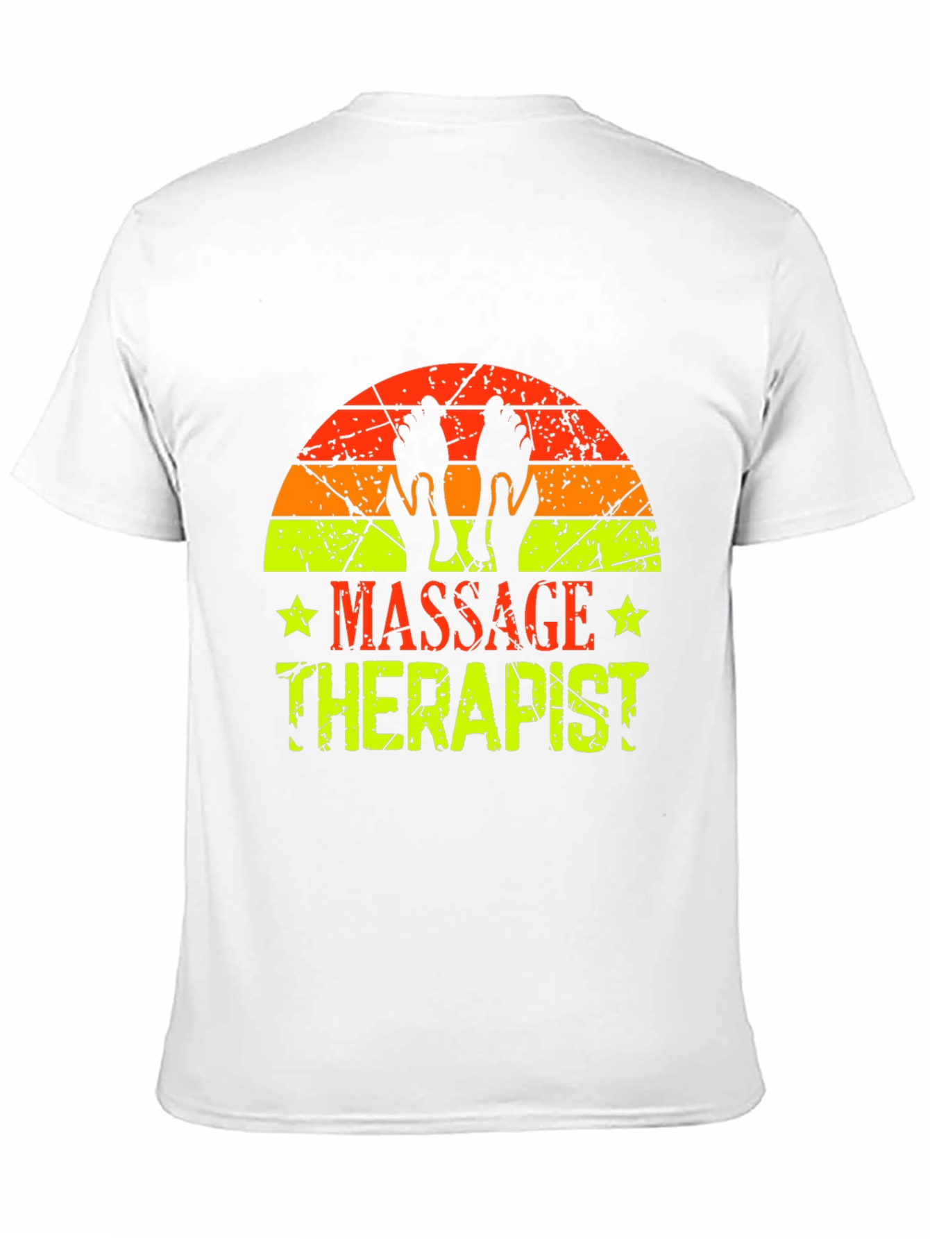 Massage Therapist Retro T-Shirt