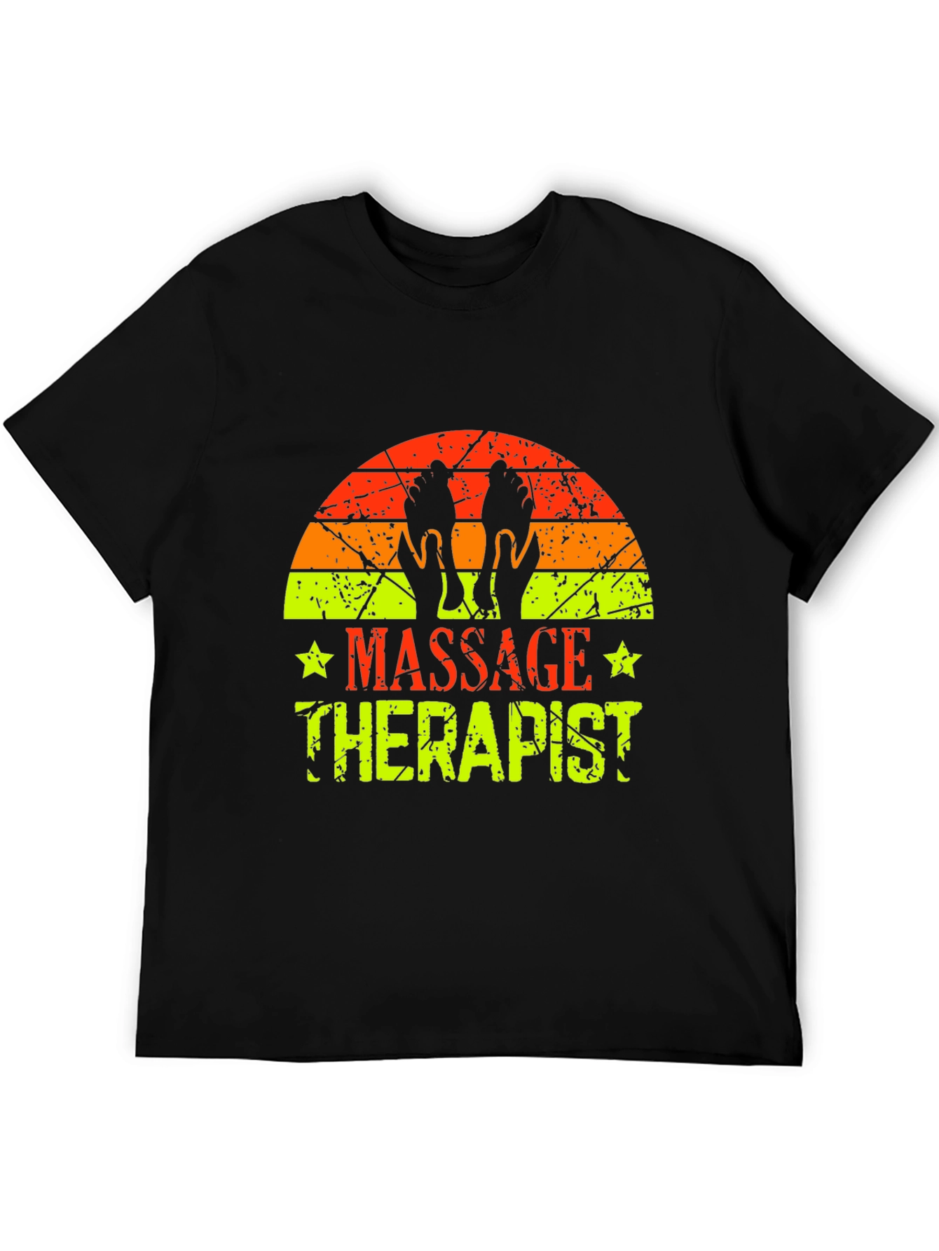 Massage Therapist Retro T-Shirt