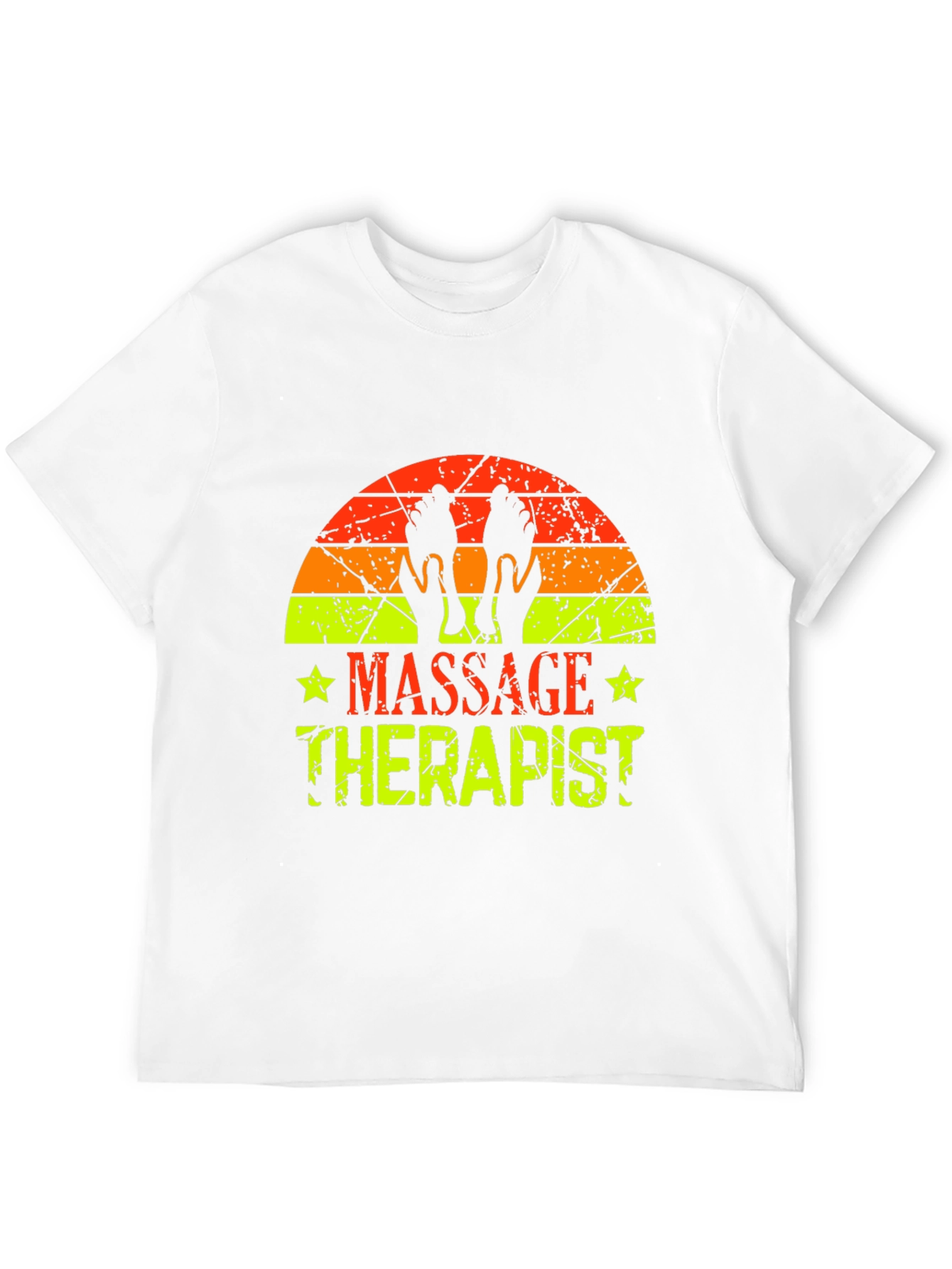 Massage Therapist Retro T-Shirt