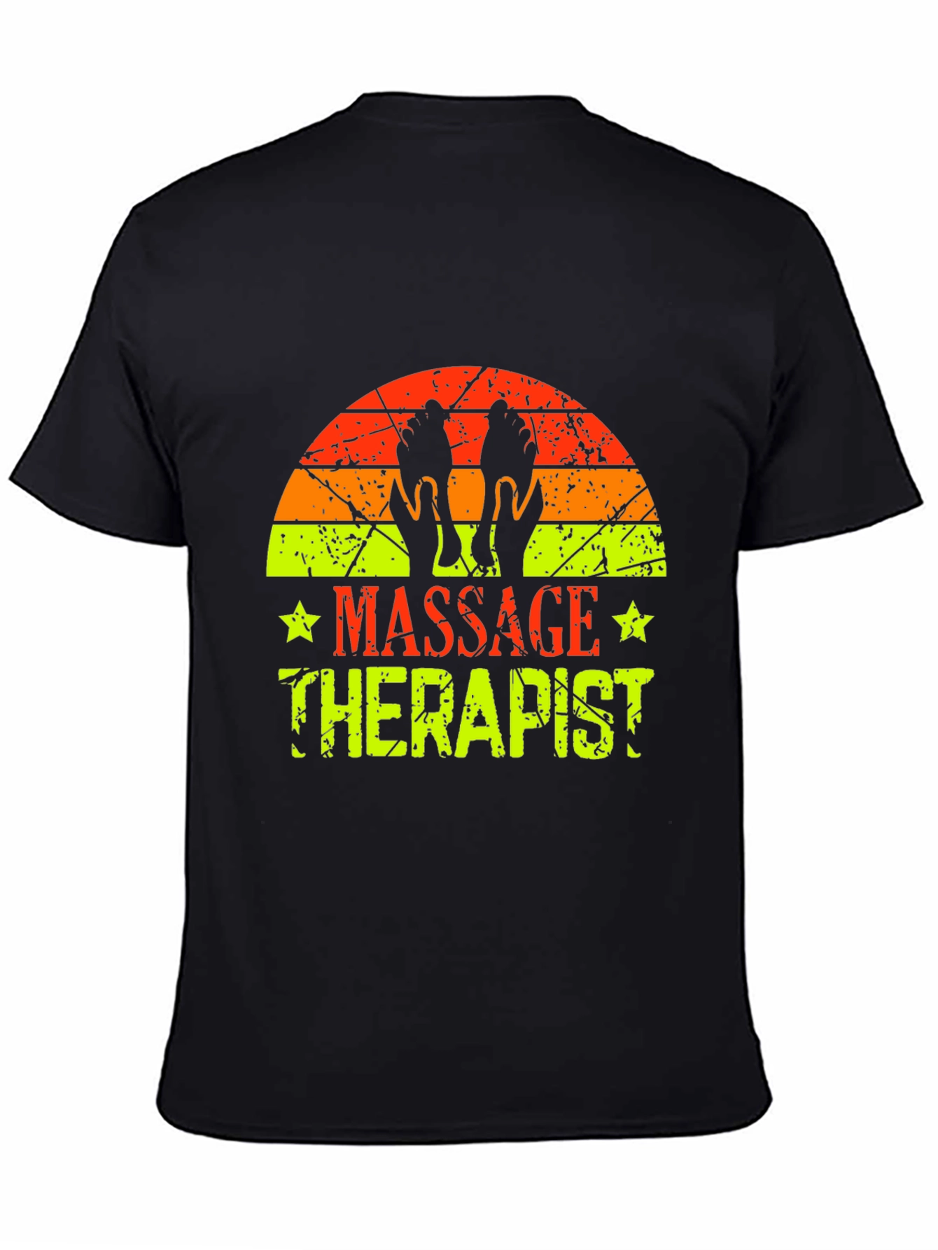 Massage Therapist Retro T-Shirt