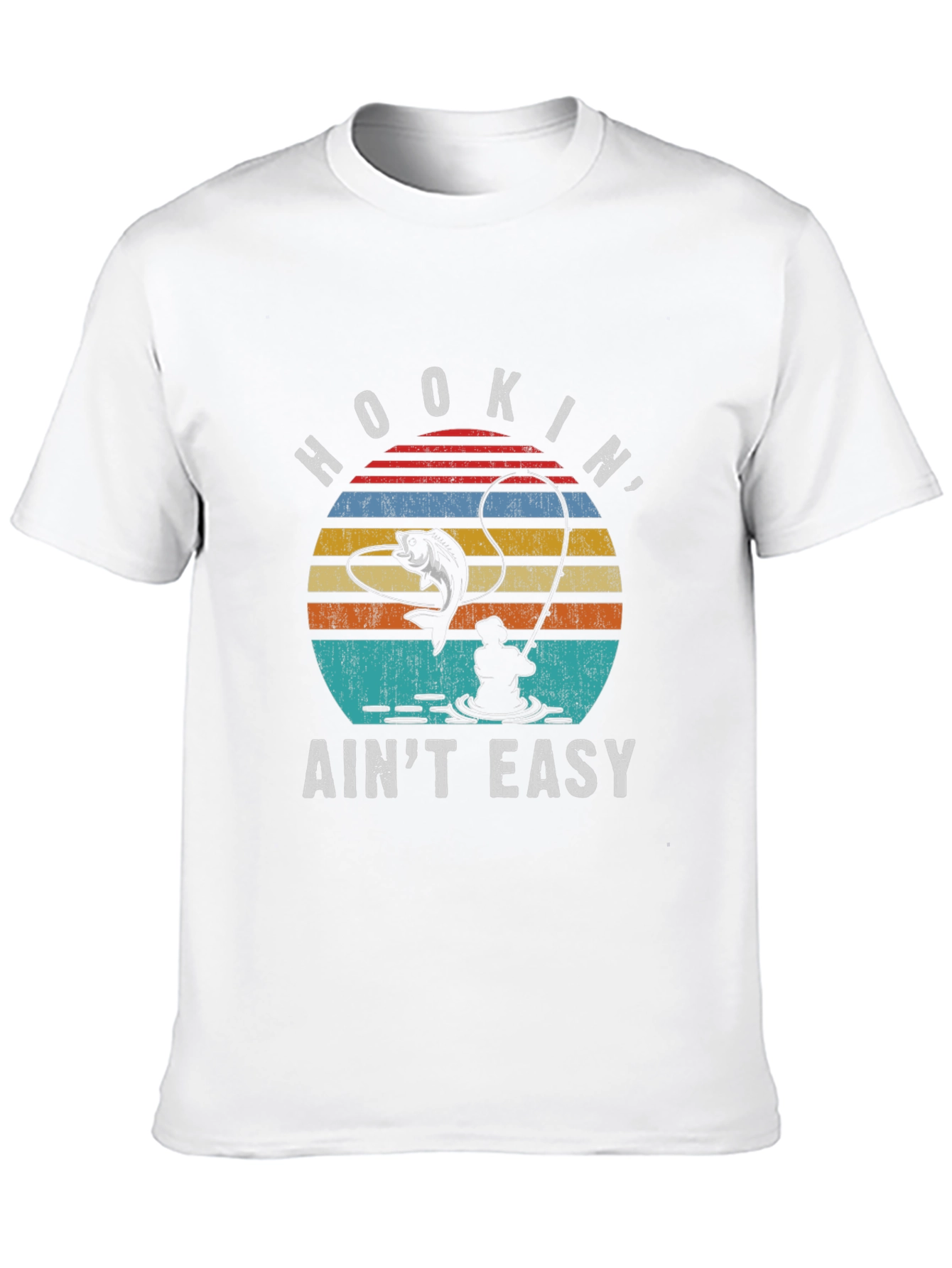 Hookin Aint Easy Fishing T-Shirt