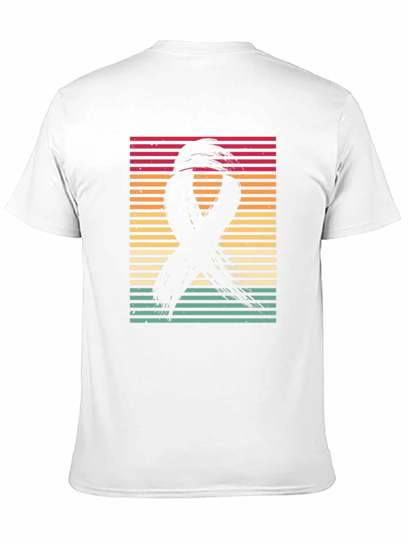Retro Ribbon Awareness Graphic Tee