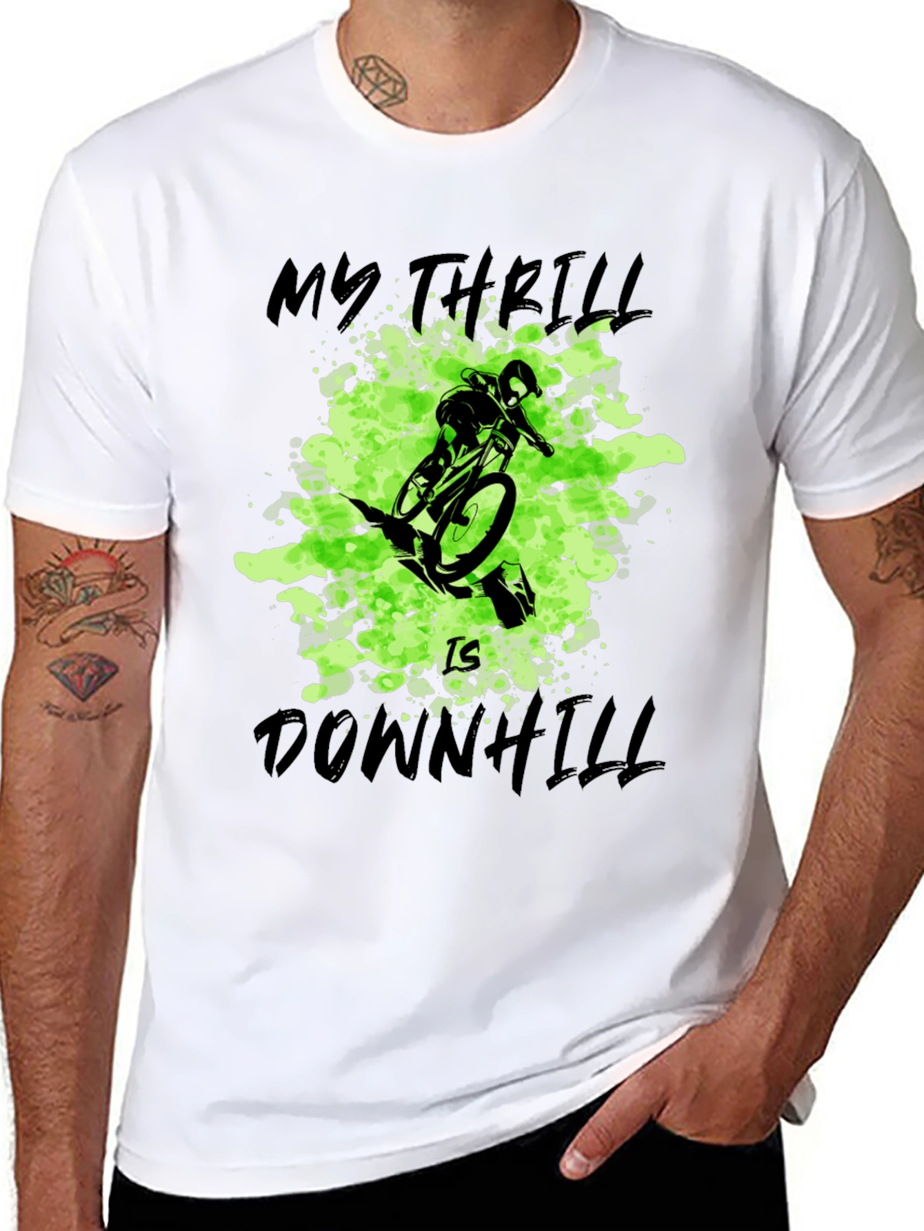 Downhill Biking T-Shirt: My Thrill