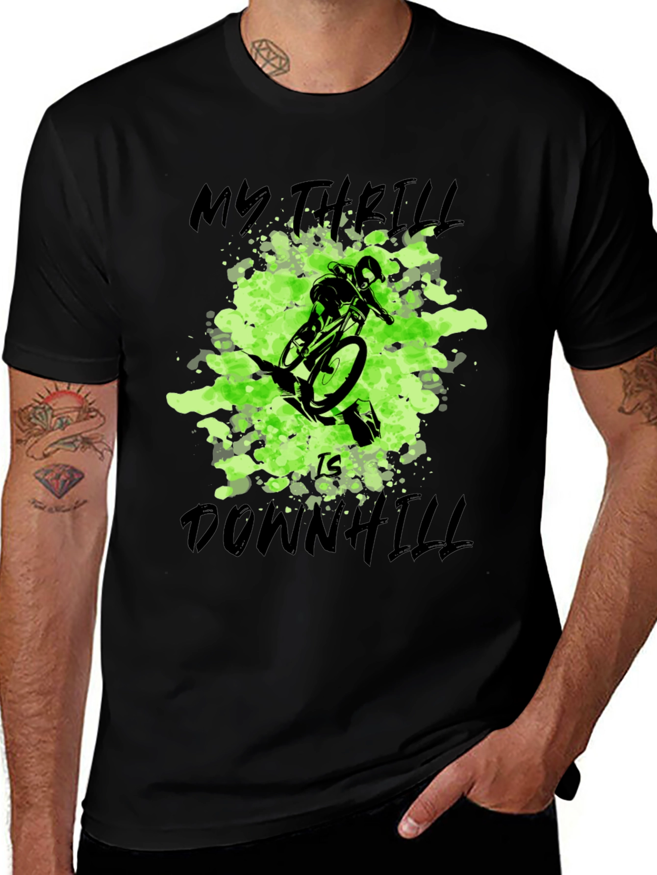 Downhill Biking T-Shirt: My Thrill