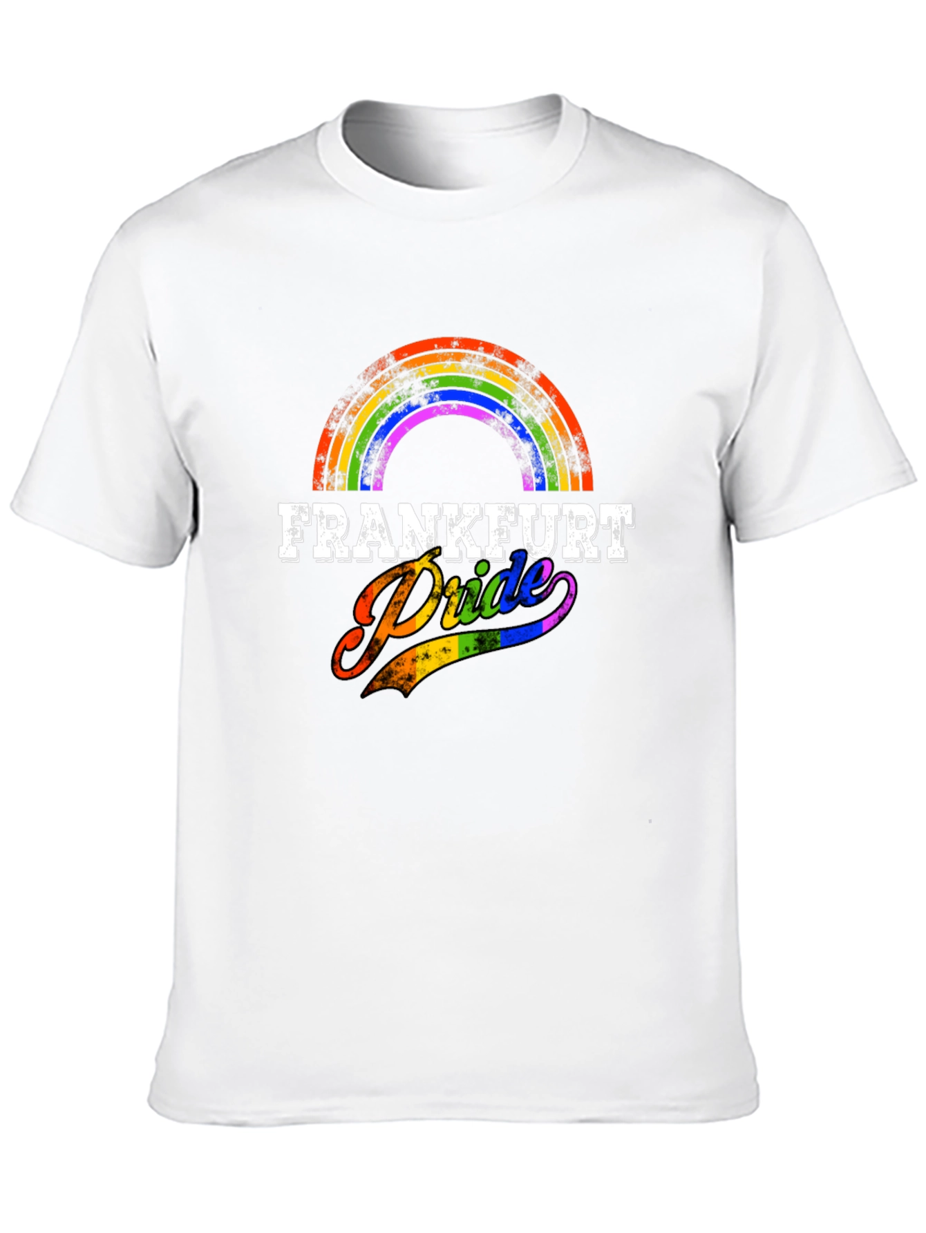 Frankfurt Pride T-Shirt - Rainbow Design