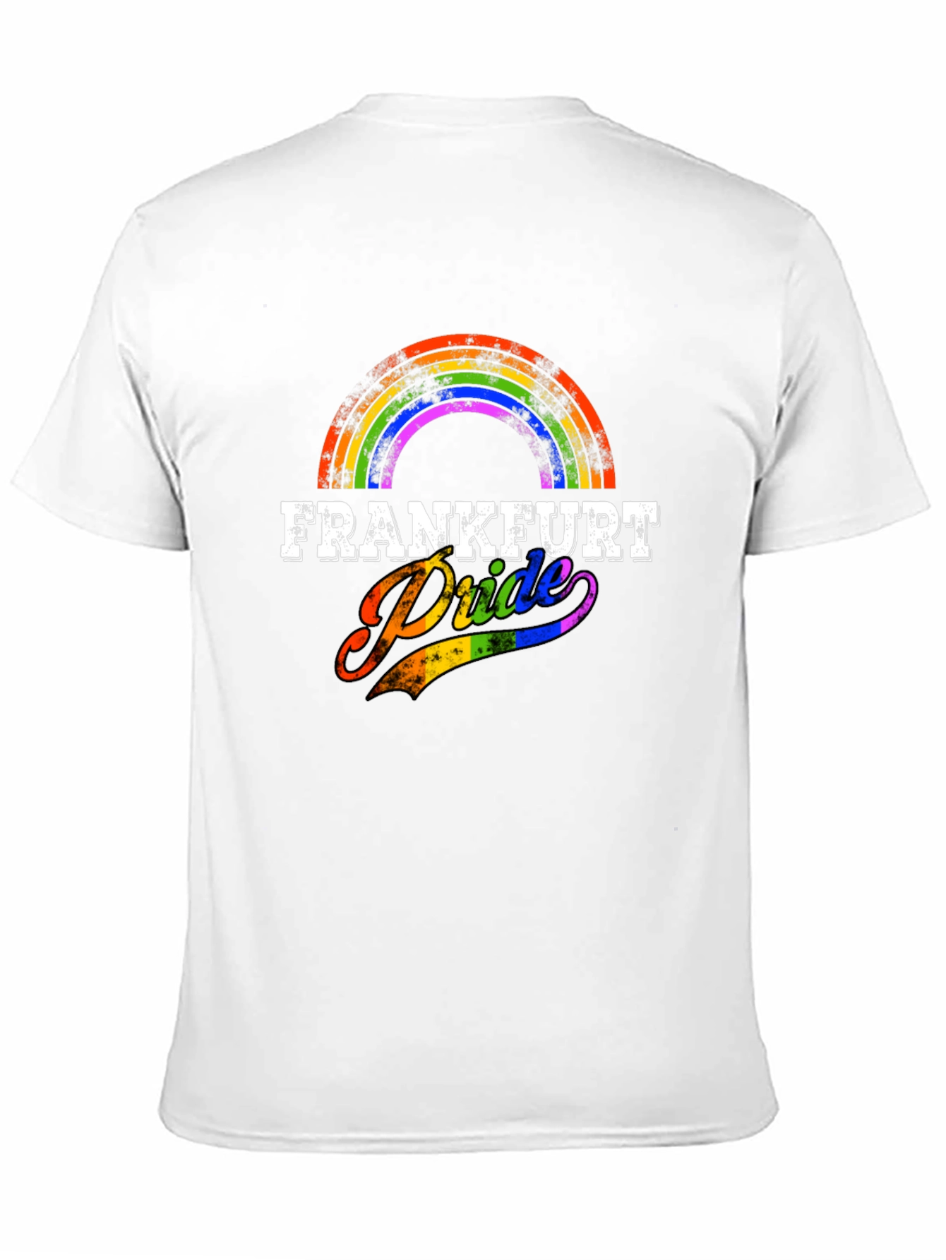 Frankfurt Pride T-Shirt - Rainbow Design