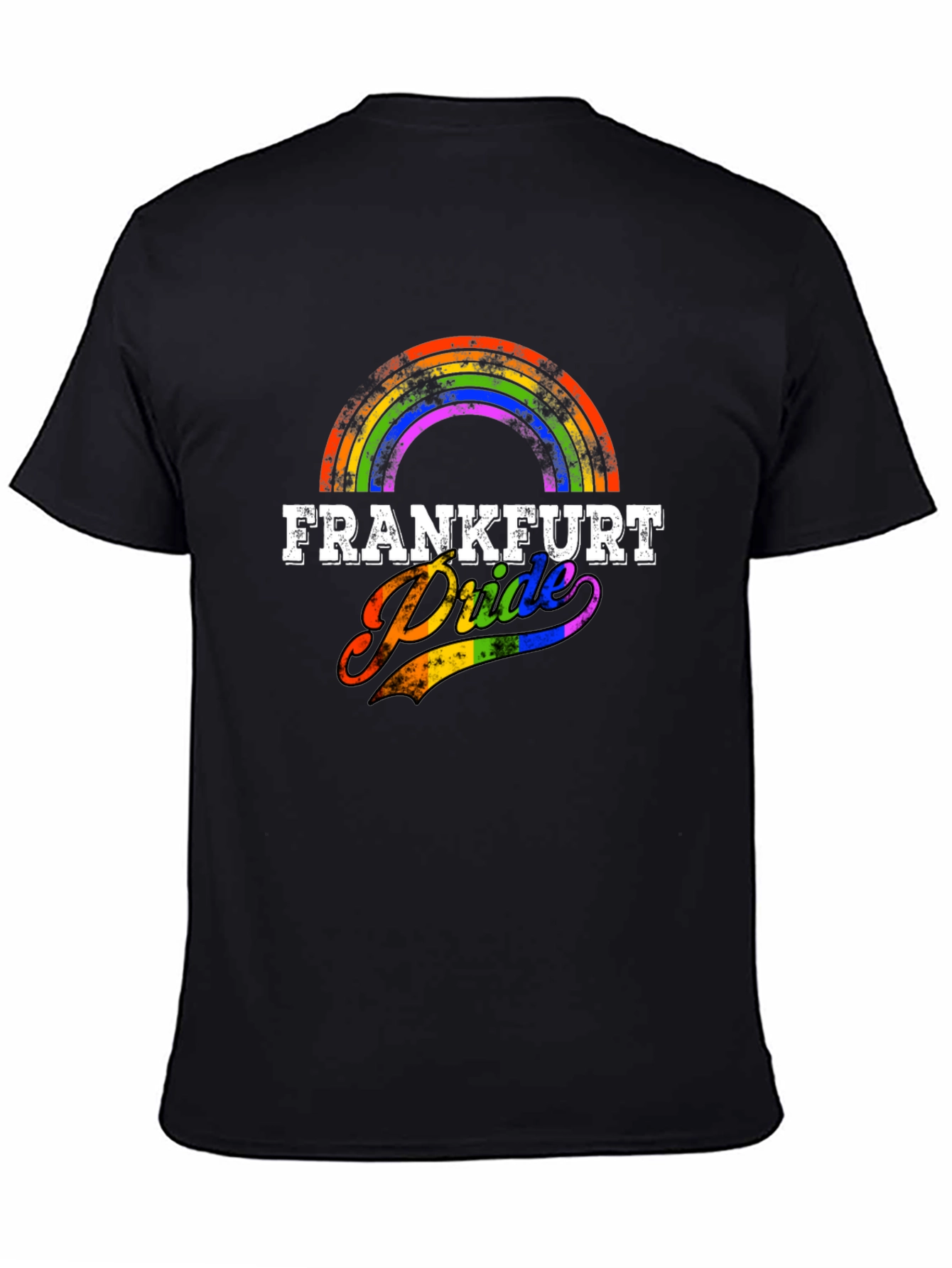 Frankfurt Pride T-Shirt - Rainbow Design