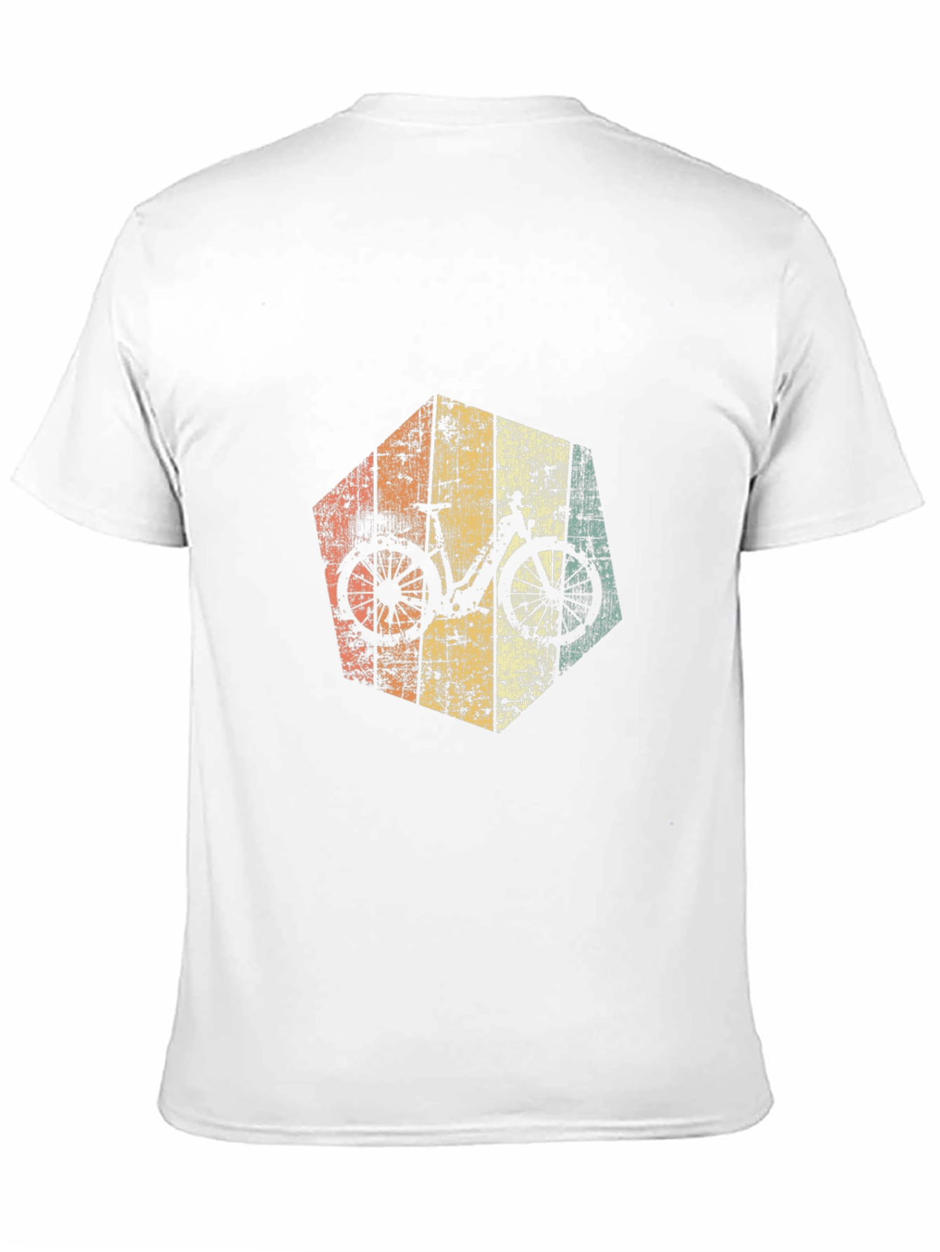 Retro Bicycle Graphic T-Shirt - Black