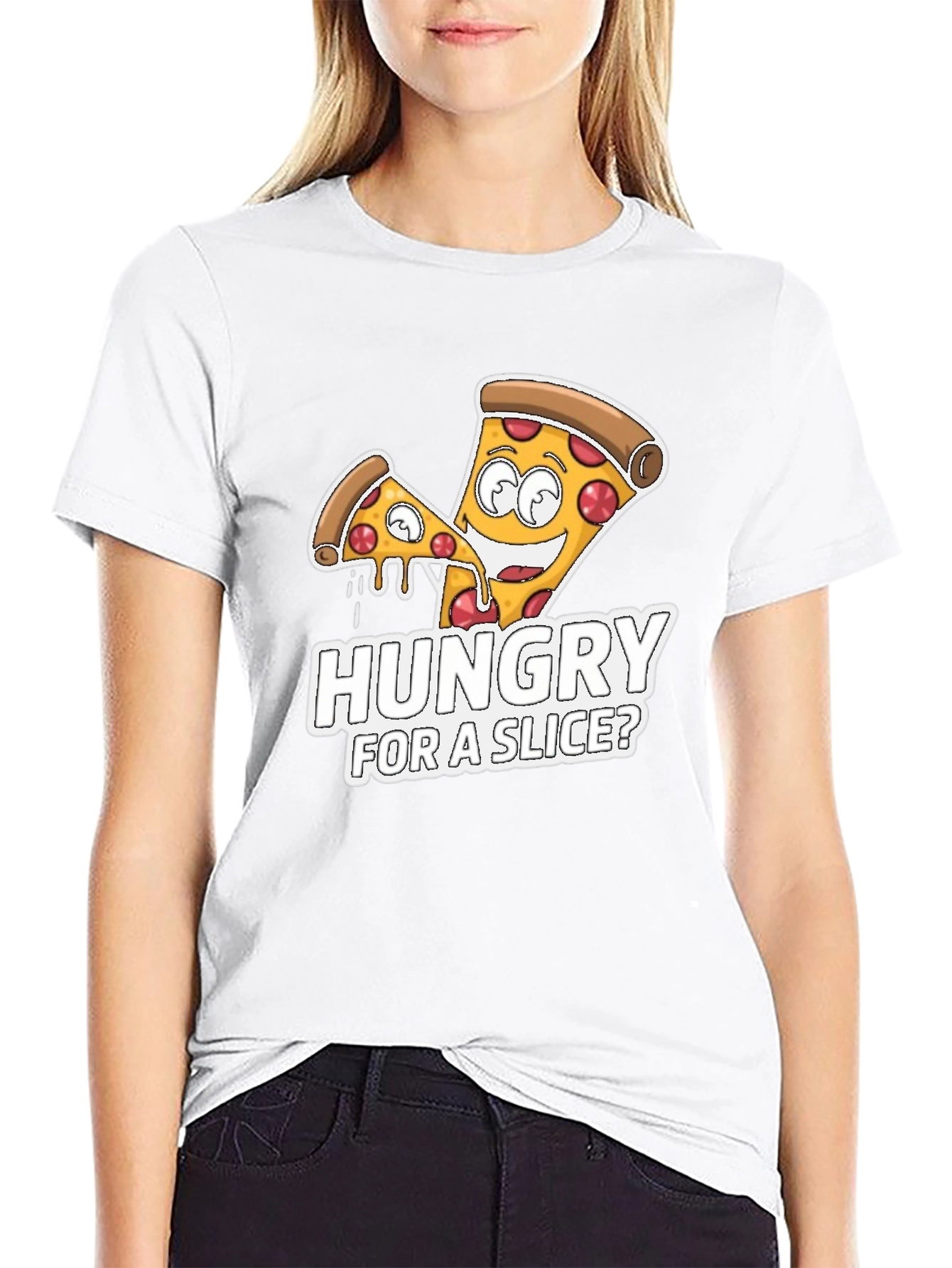 Hungry For A Slice? Pizza T-Shirt