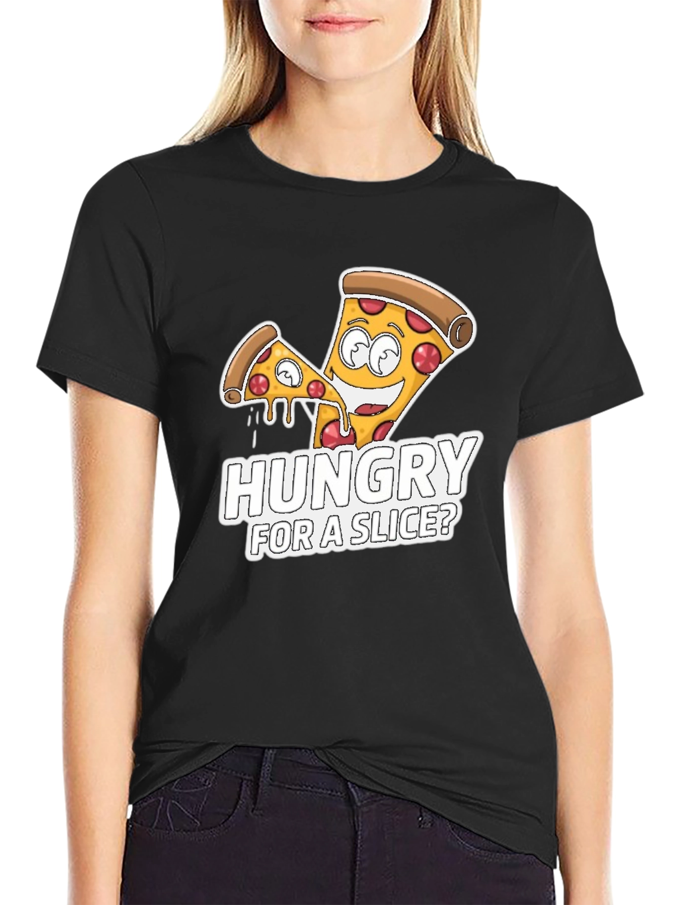 Hungry For A Slice? Pizza T-Shirt