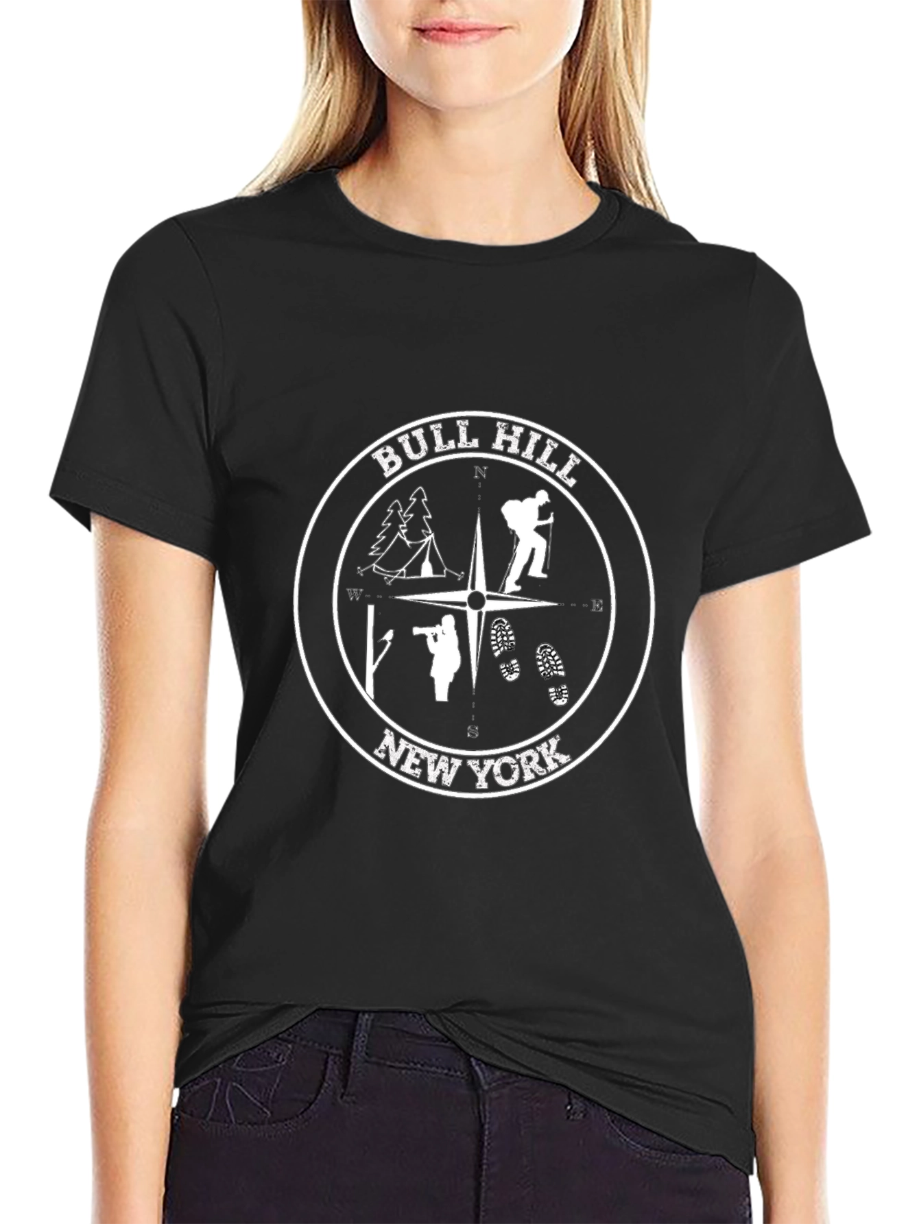 Bull Hill New York Hiking T-Shirt