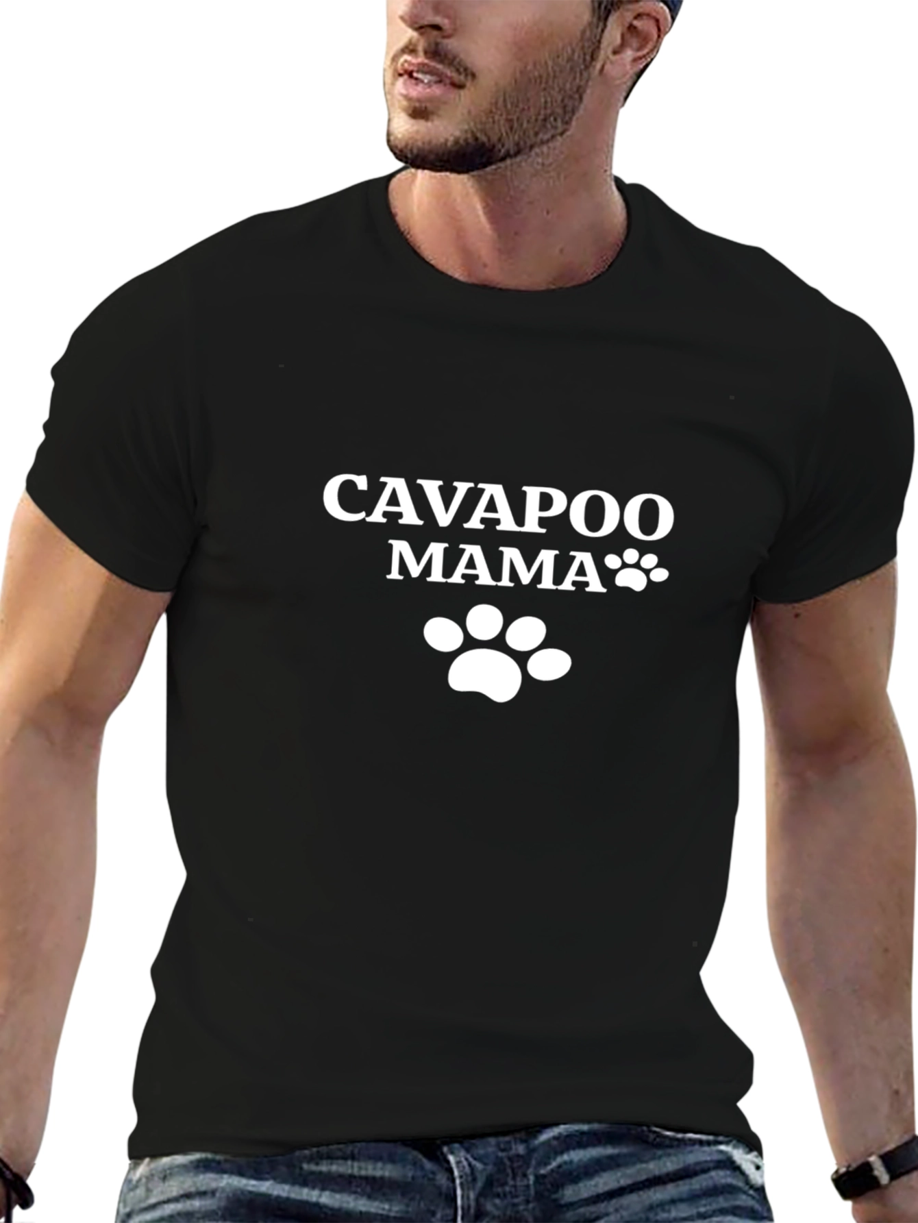 Cavapoo Mama T-Shirt - Dog Lover Tee