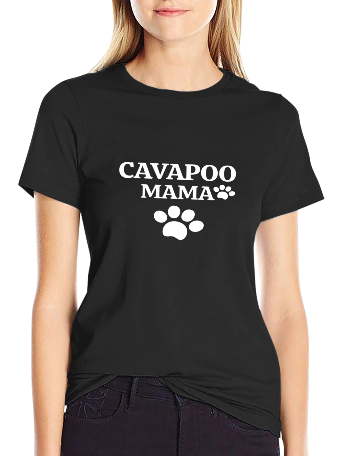 Cavapoo Mama T-Shirt - Dog Lover Tee